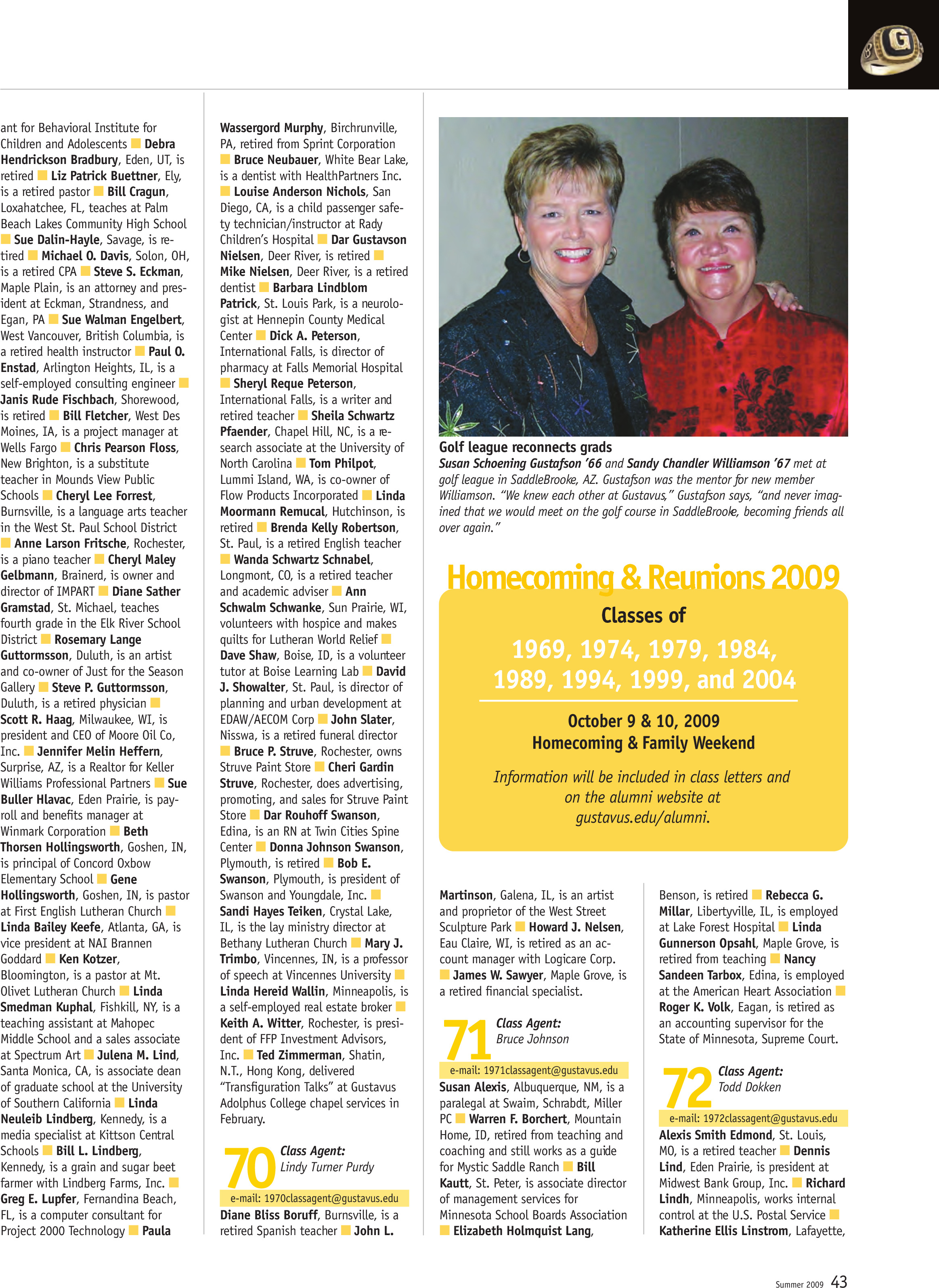 quarterly page