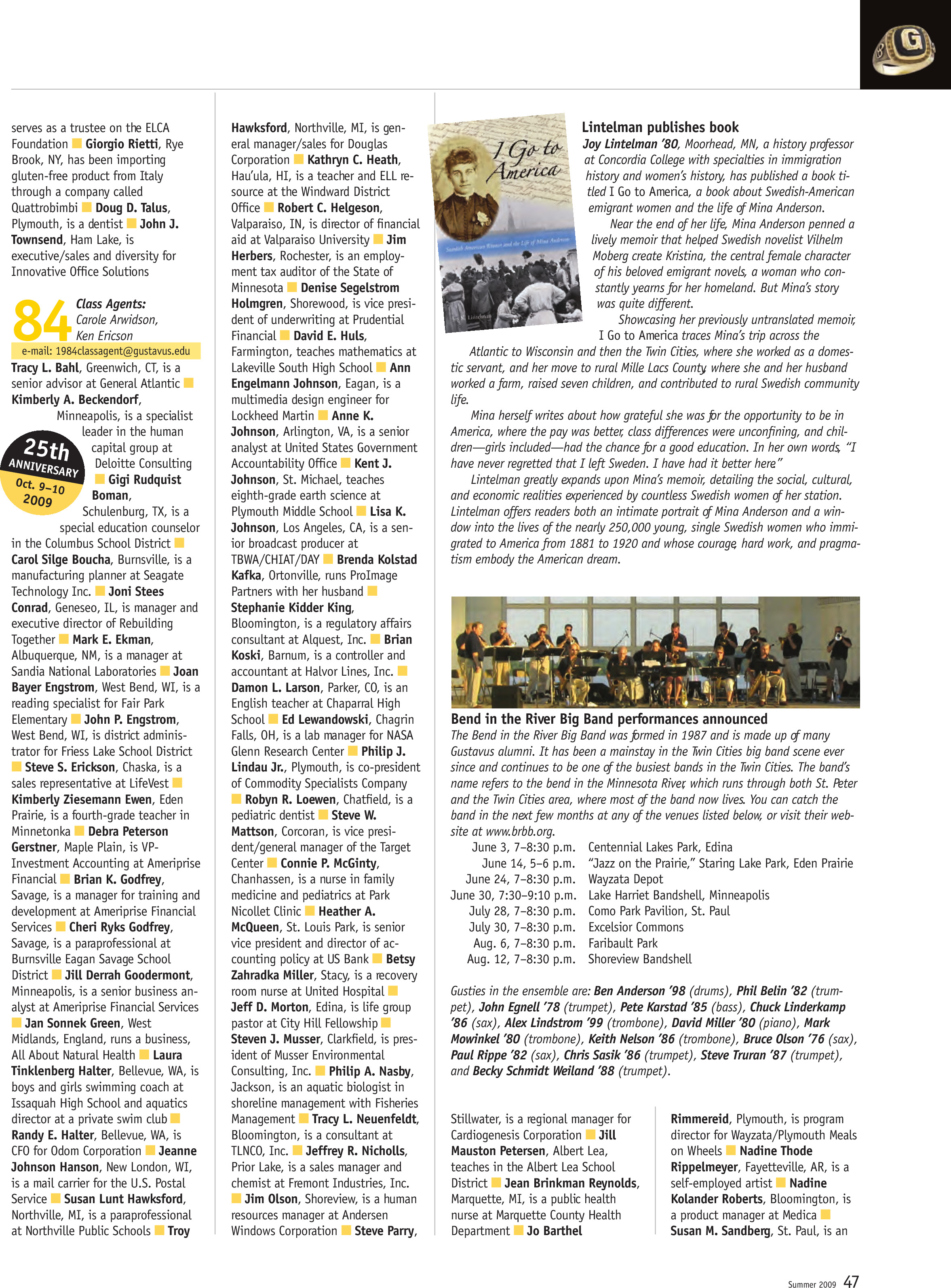 quarterly page