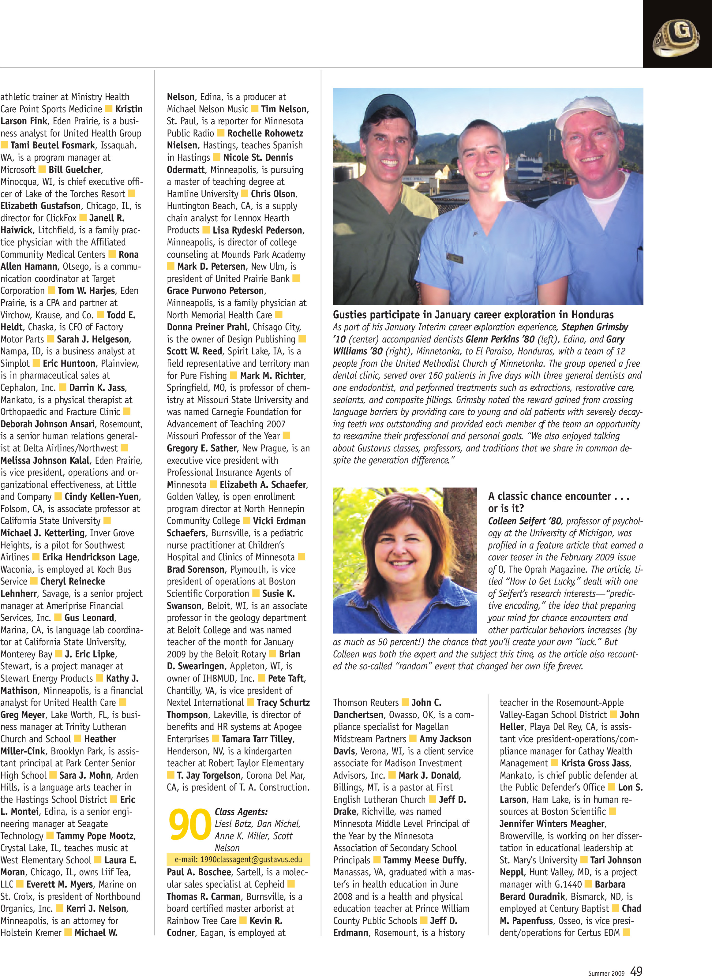 quarterly page