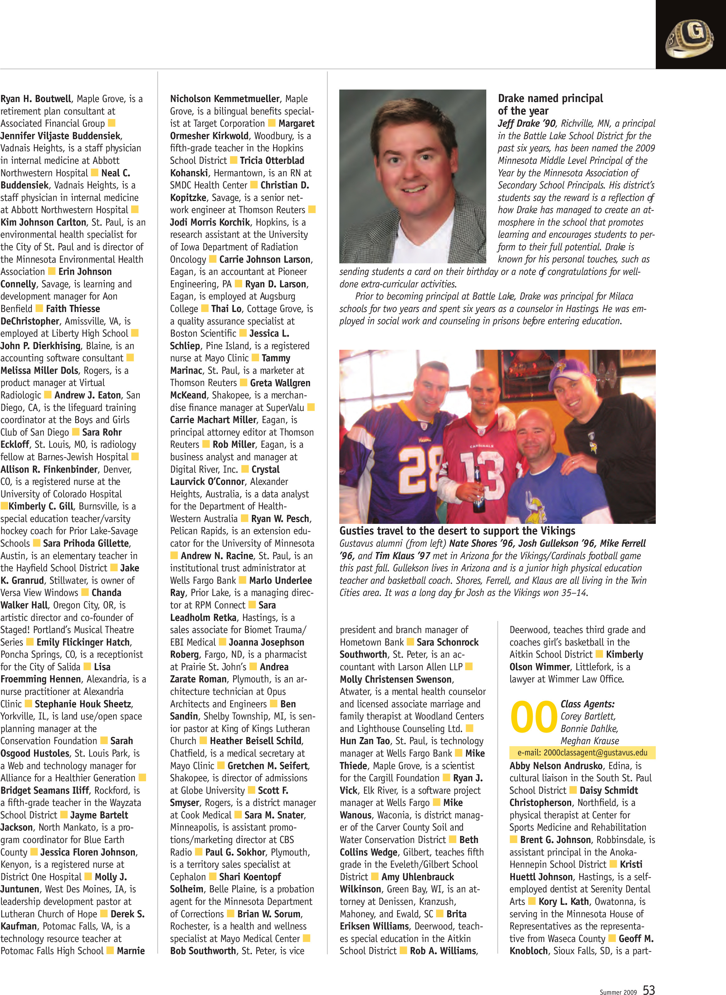 quarterly page
