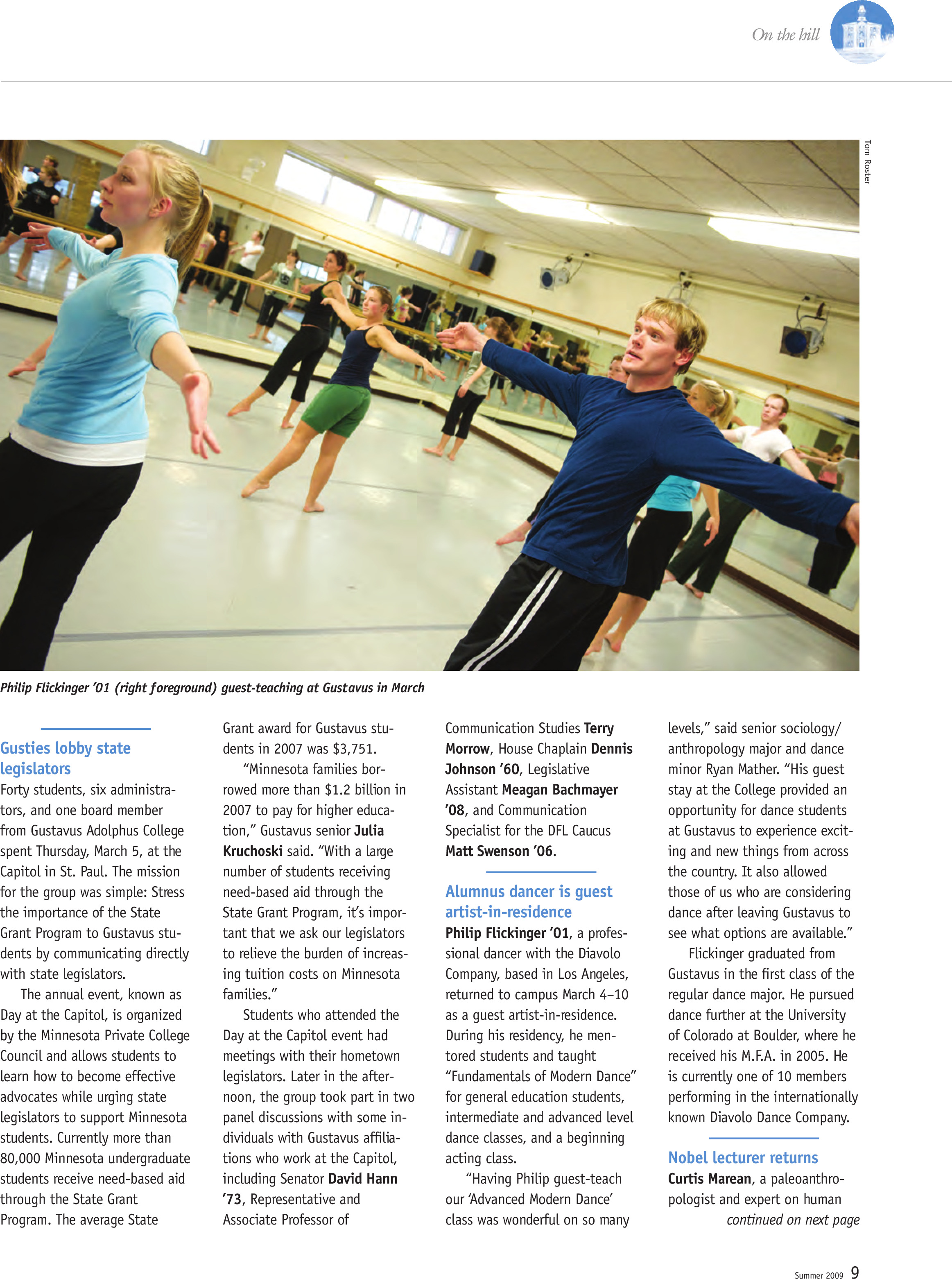 quarterly page