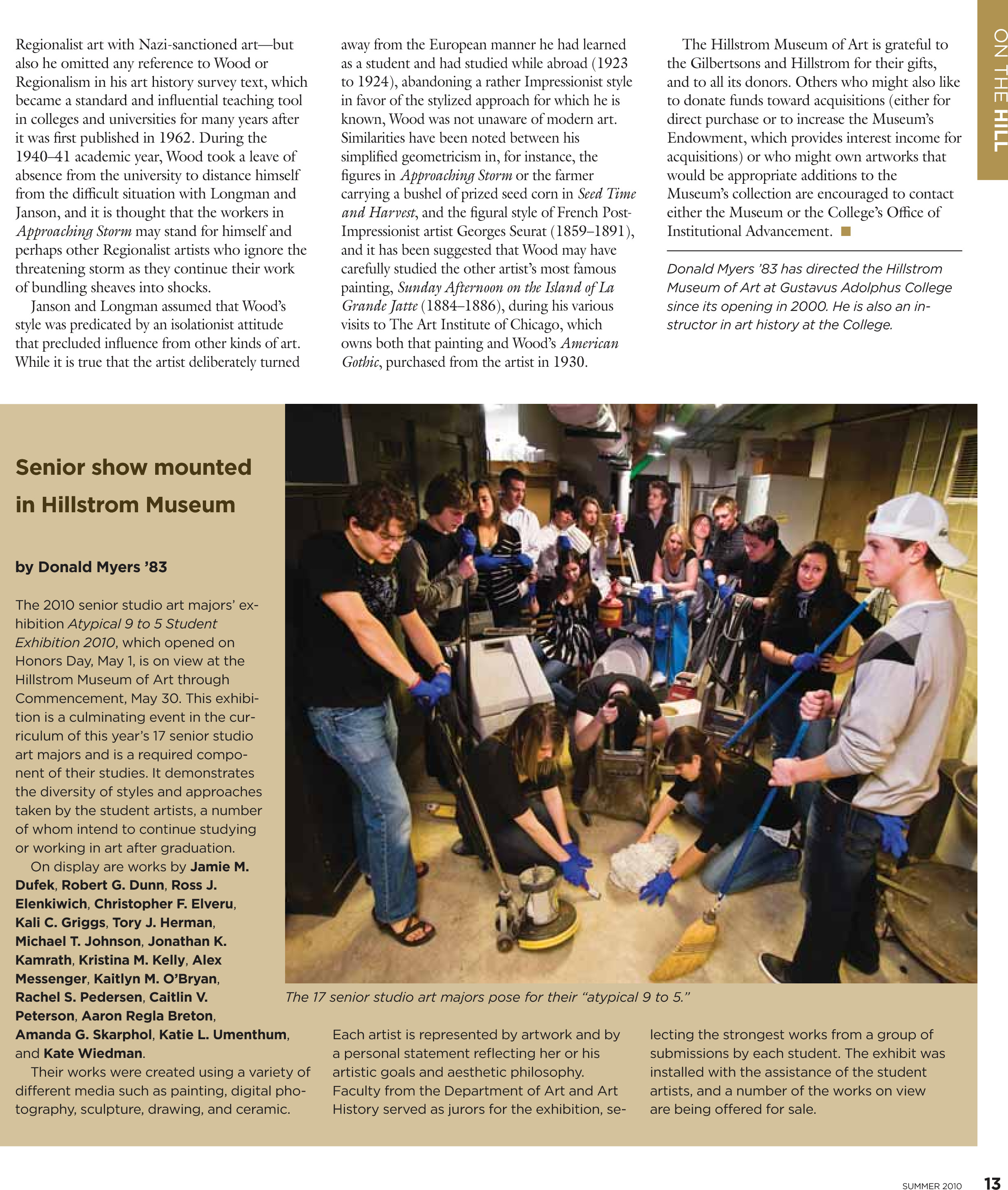 quarterly page
