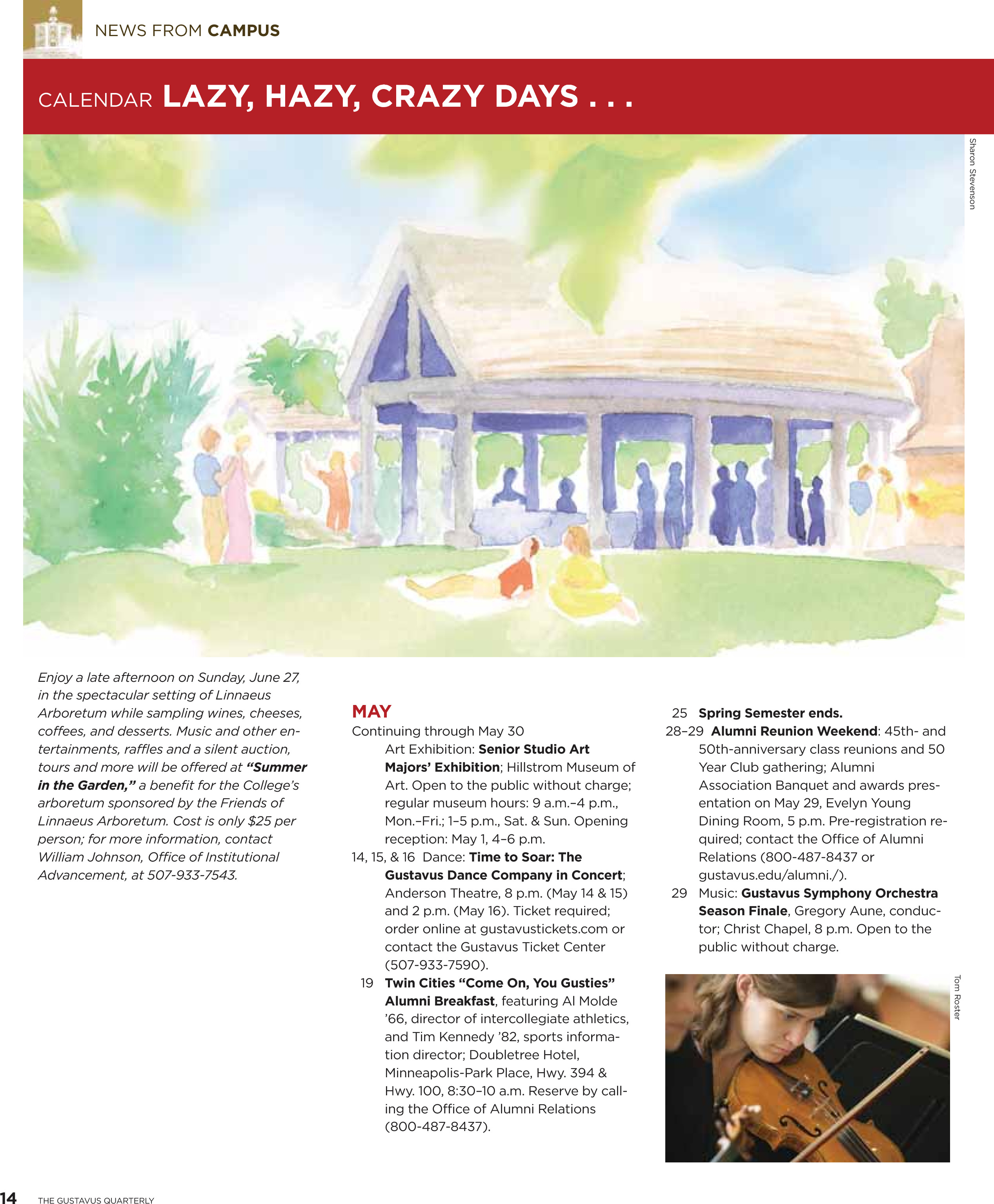 quarterly page