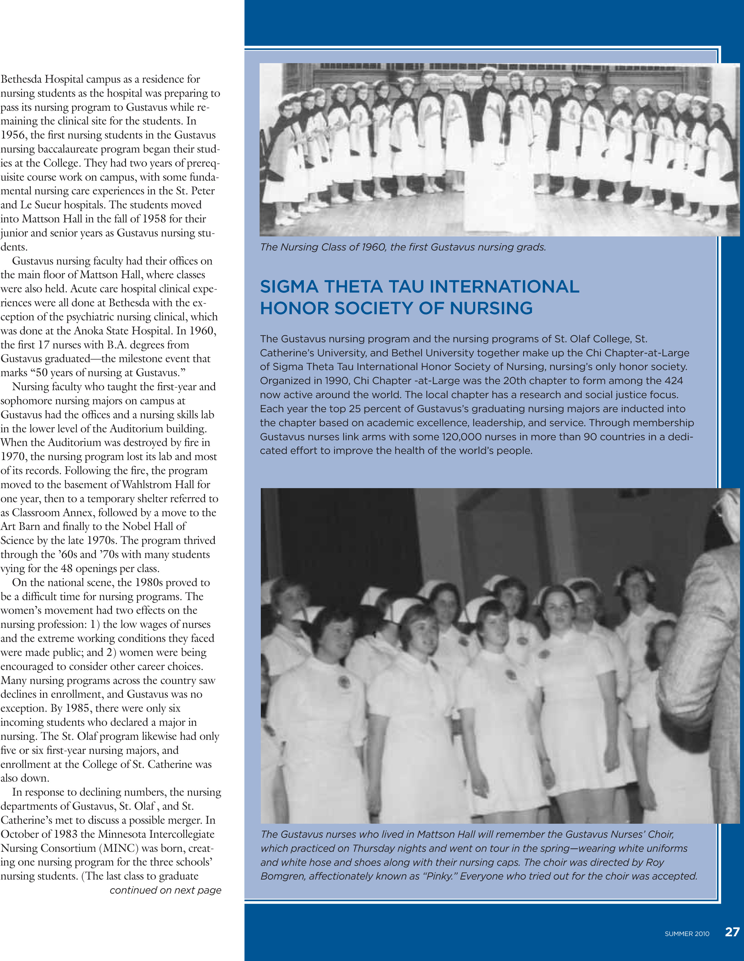 quarterly page