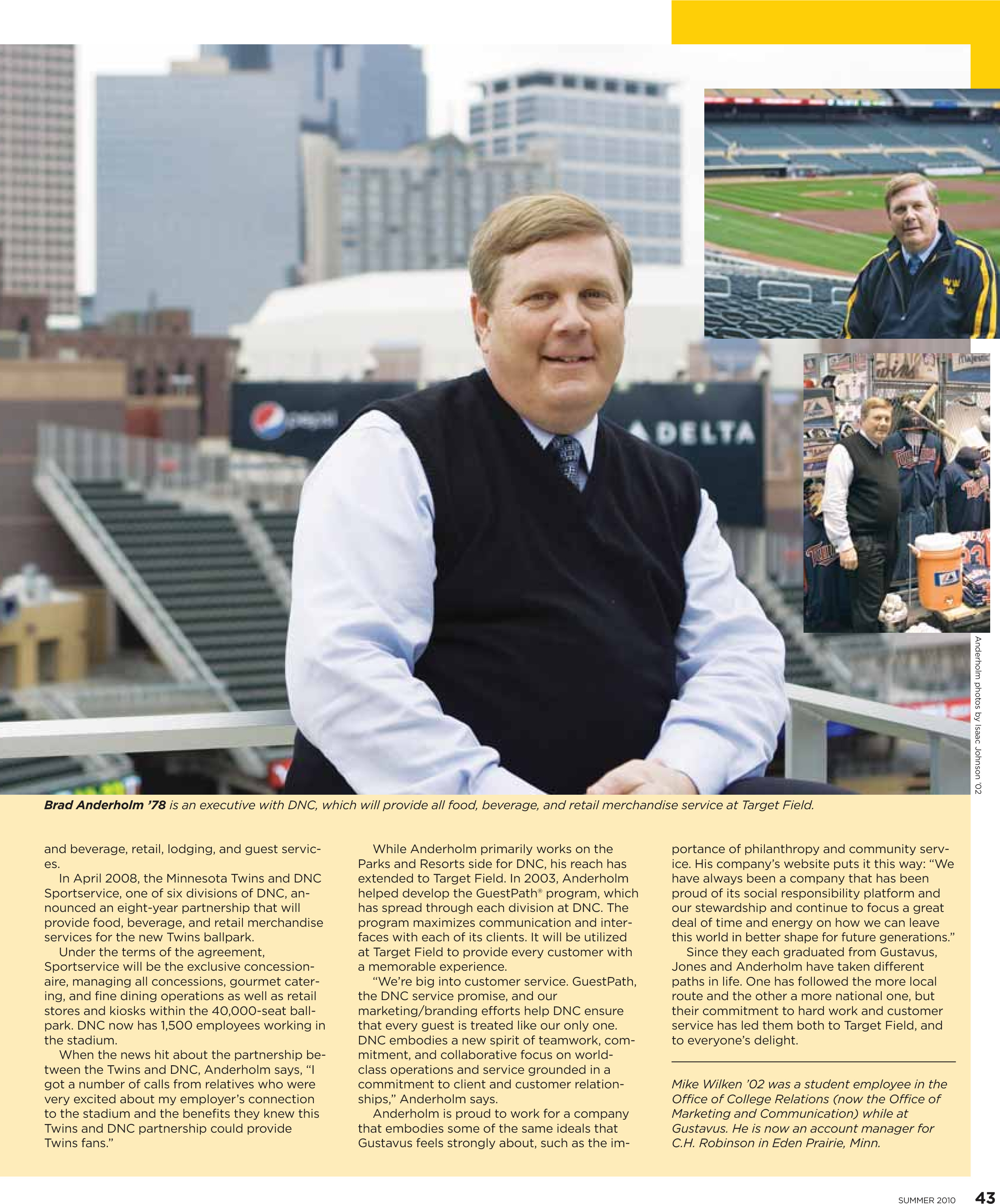quarterly page