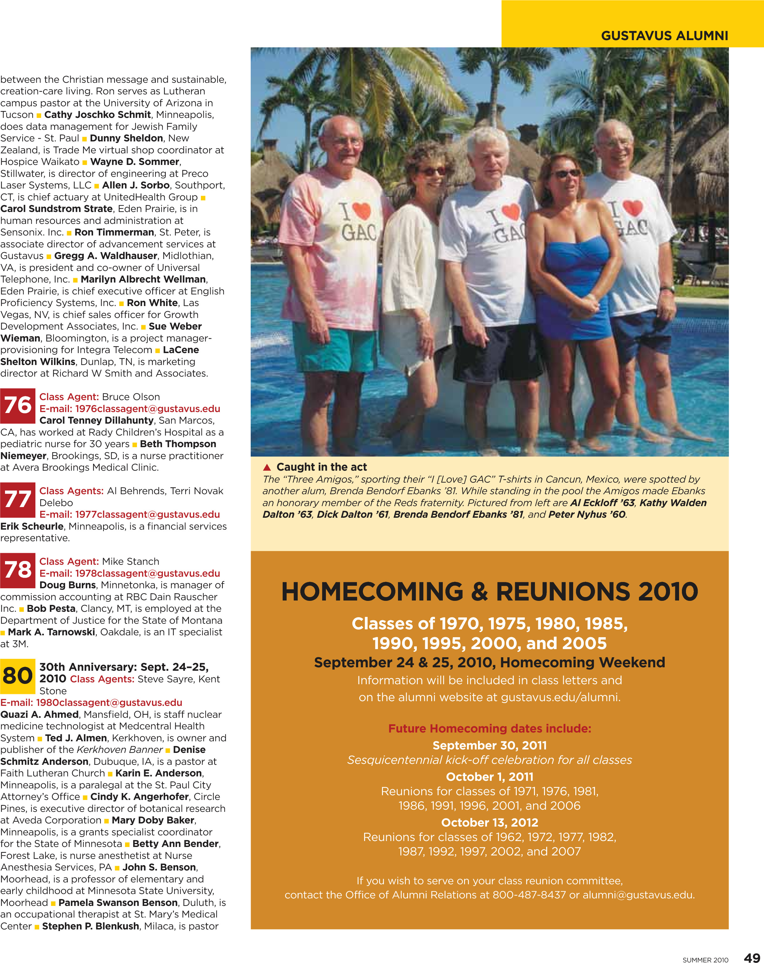 quarterly page