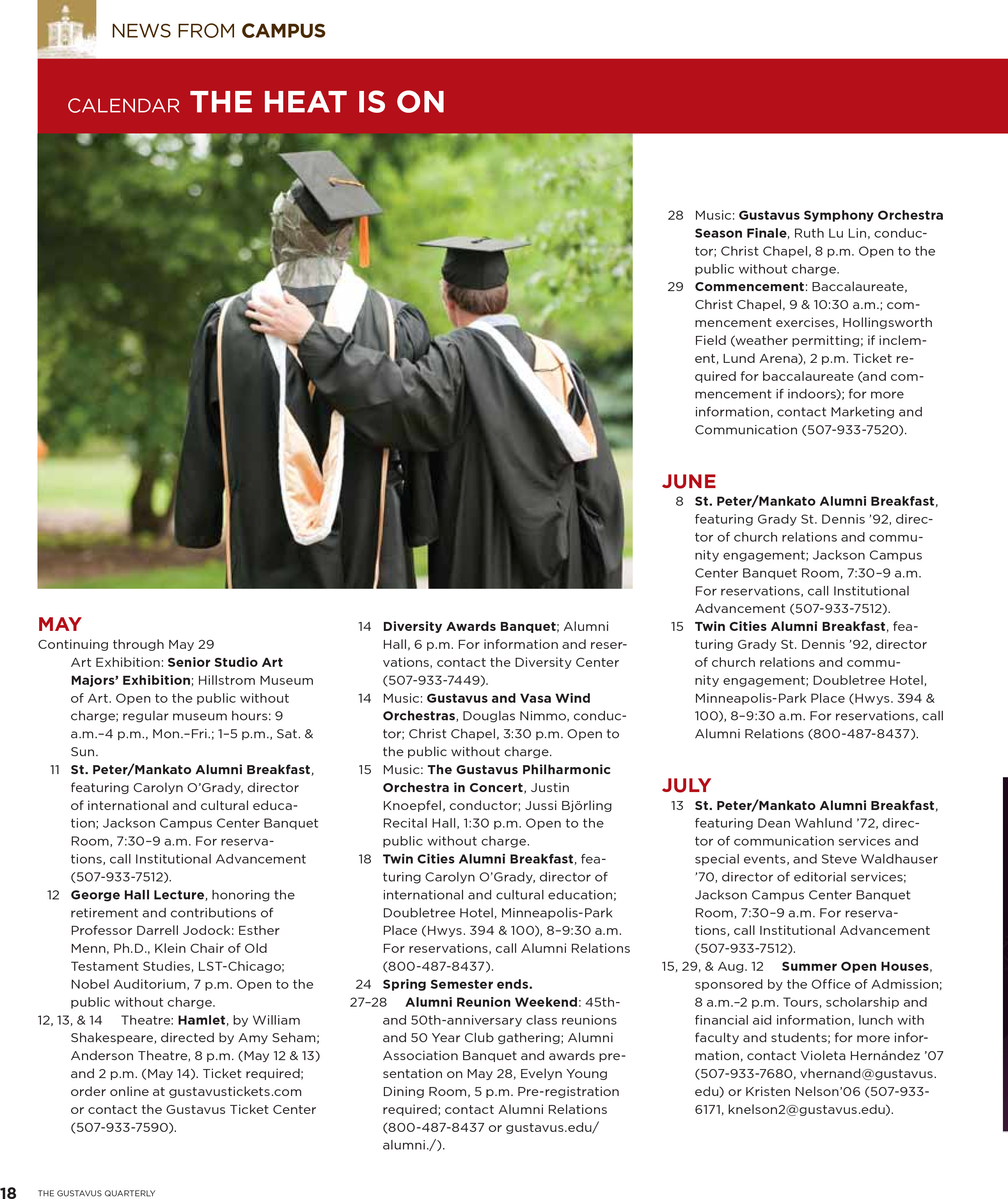 quarterly page