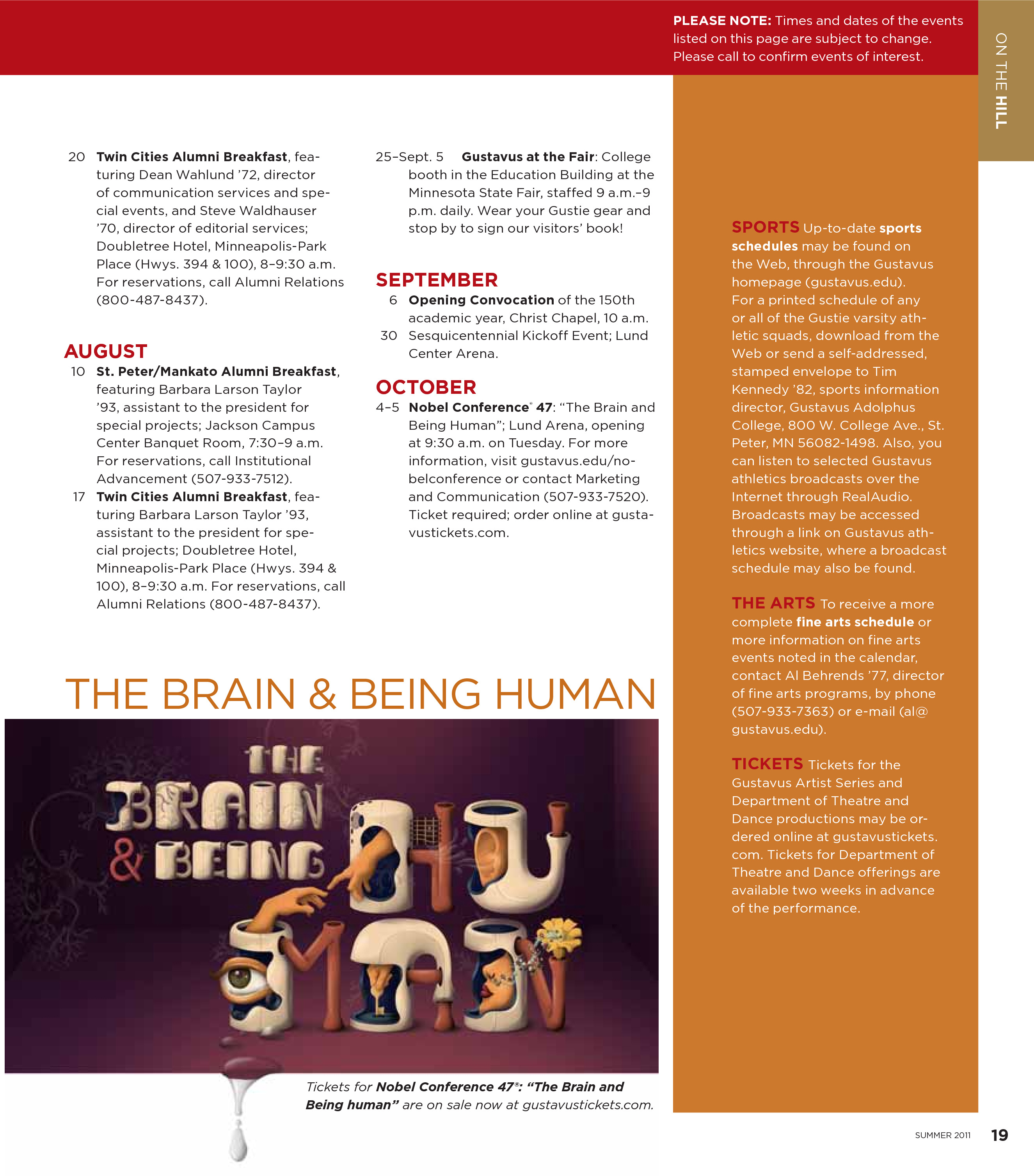 quarterly page