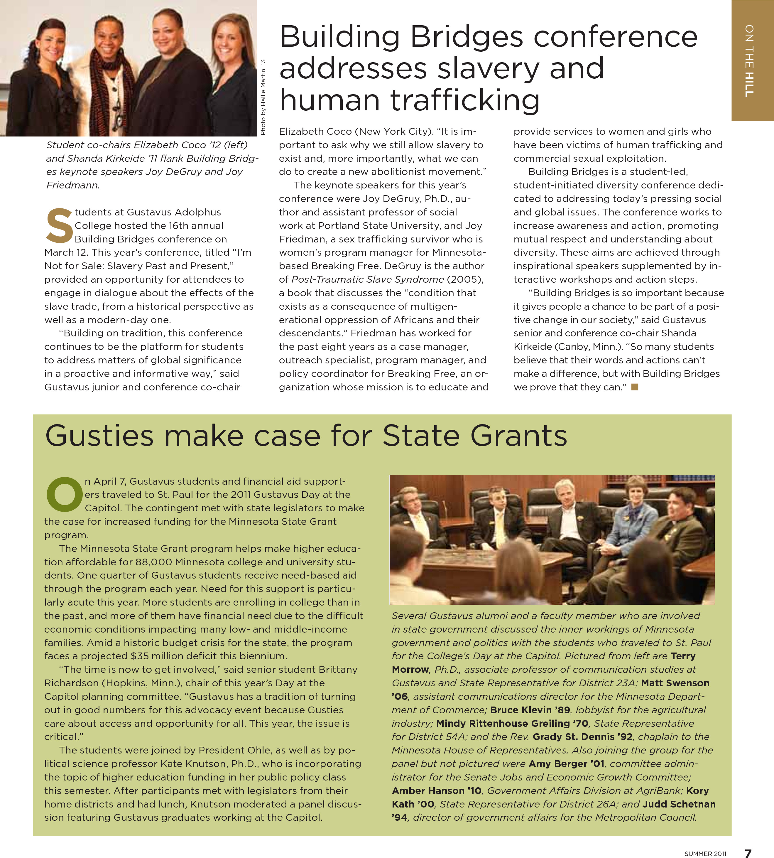 quarterly page