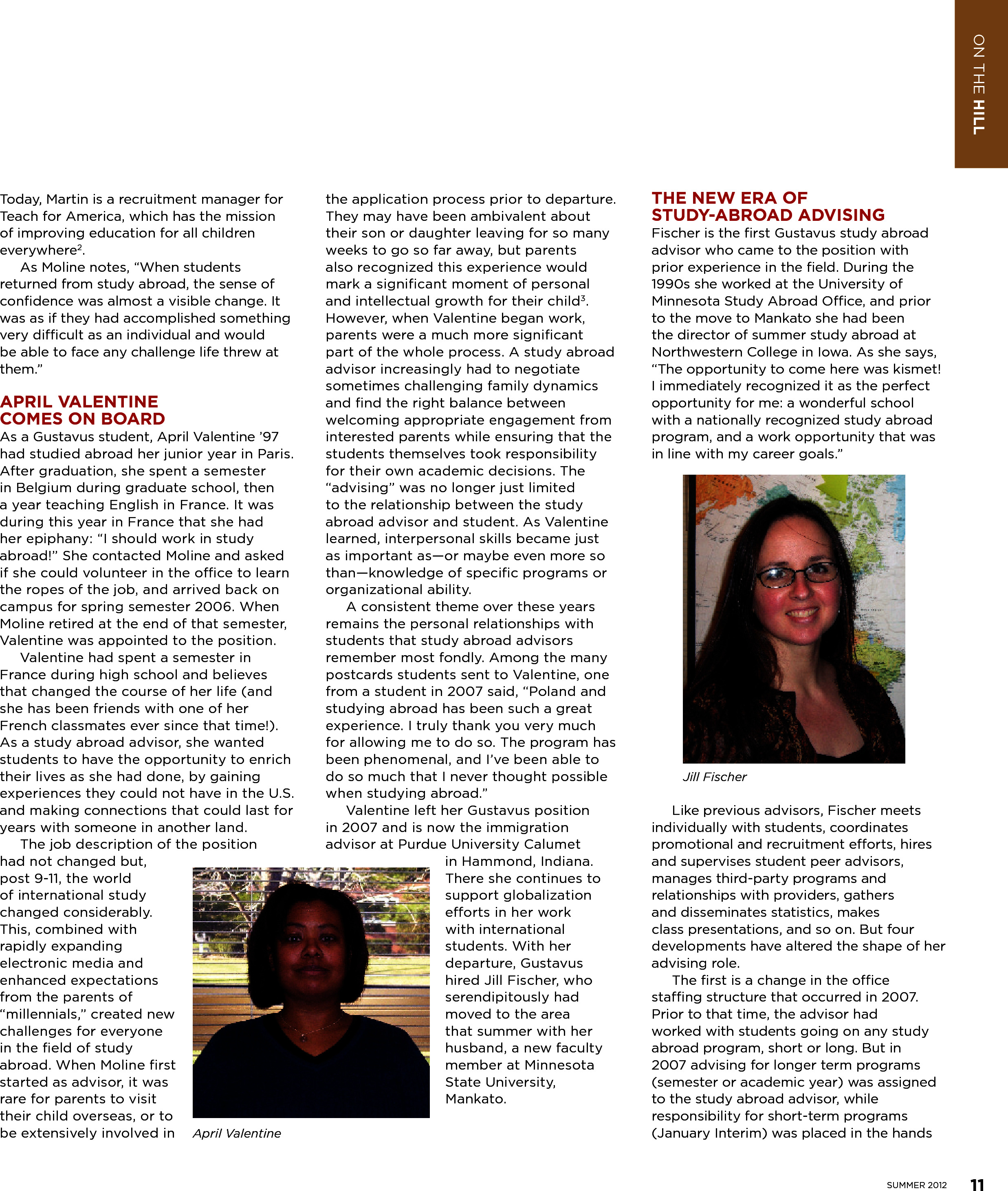 quarterly page