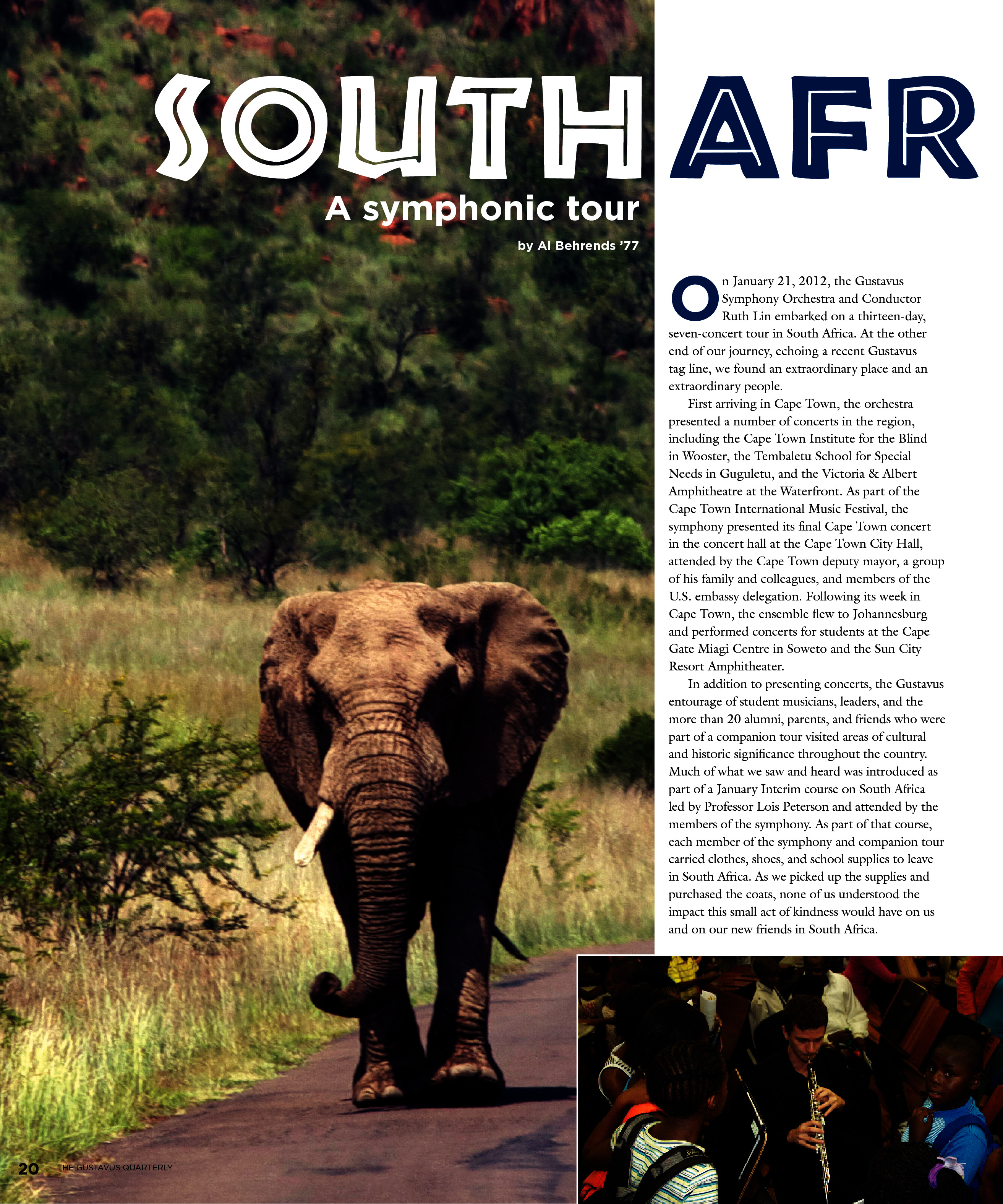 quarterly page