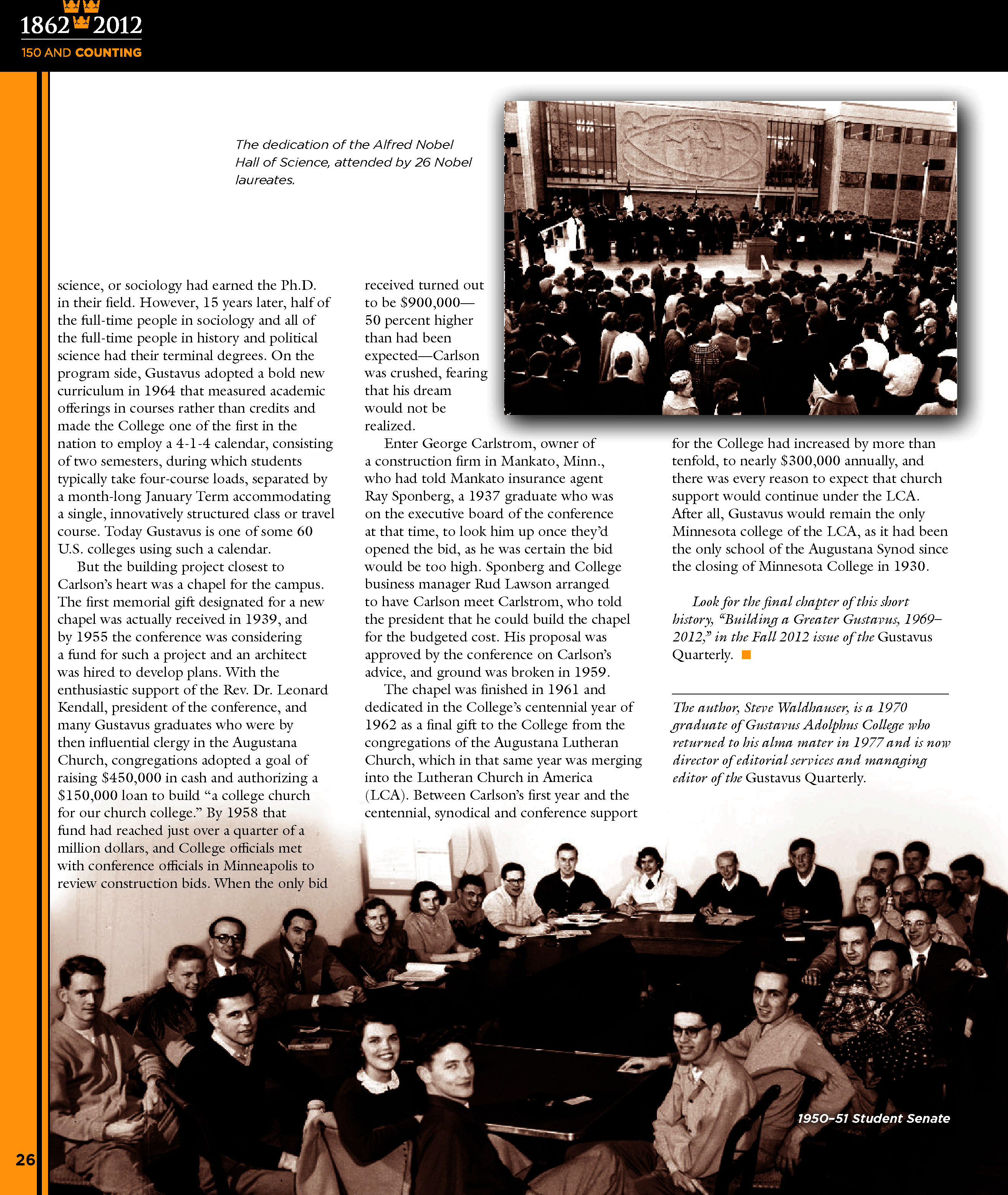 quarterly page