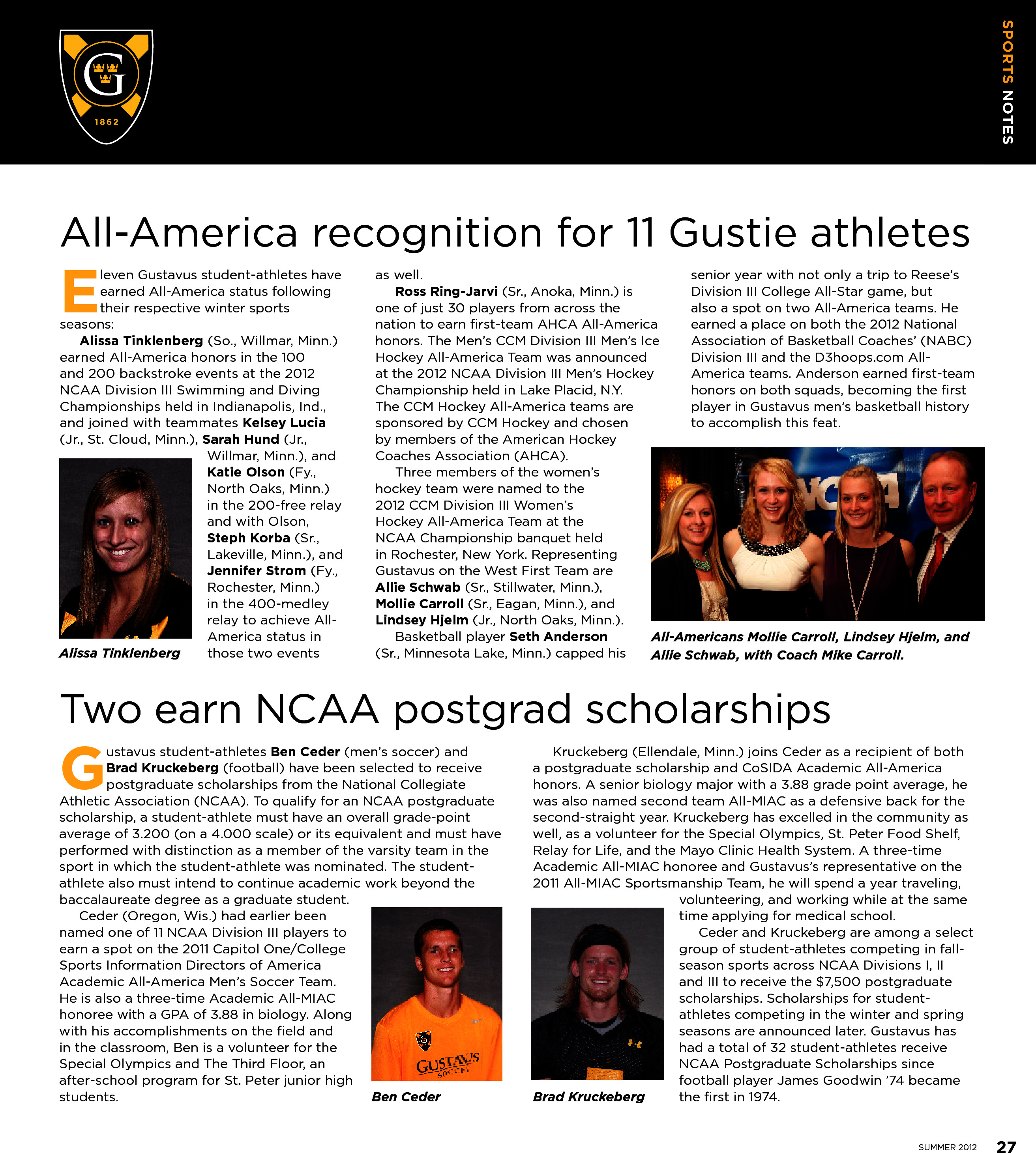 quarterly page