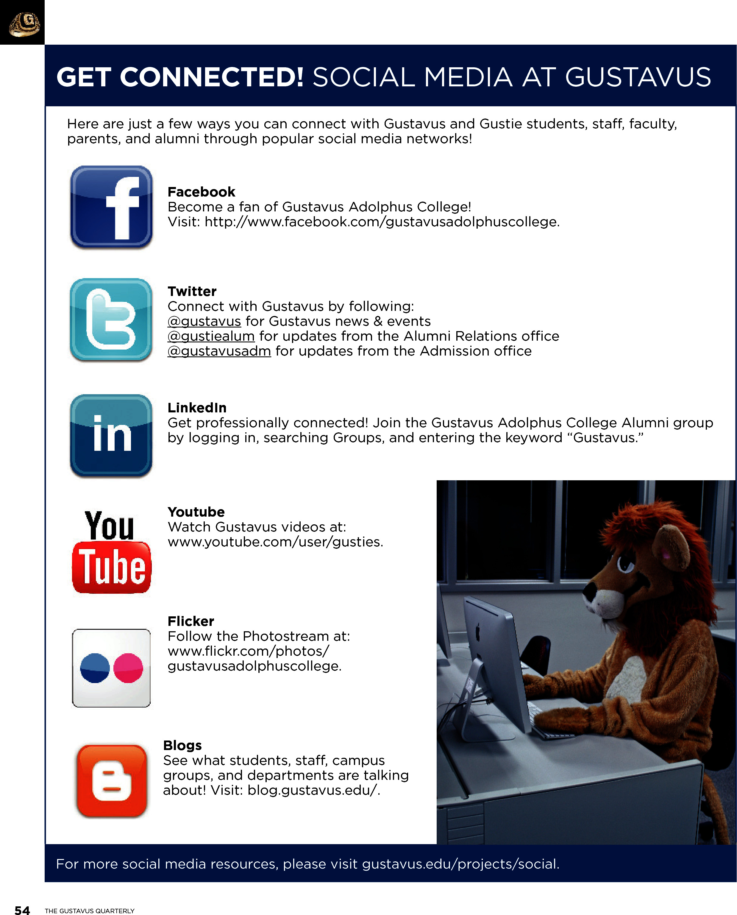 quarterly page