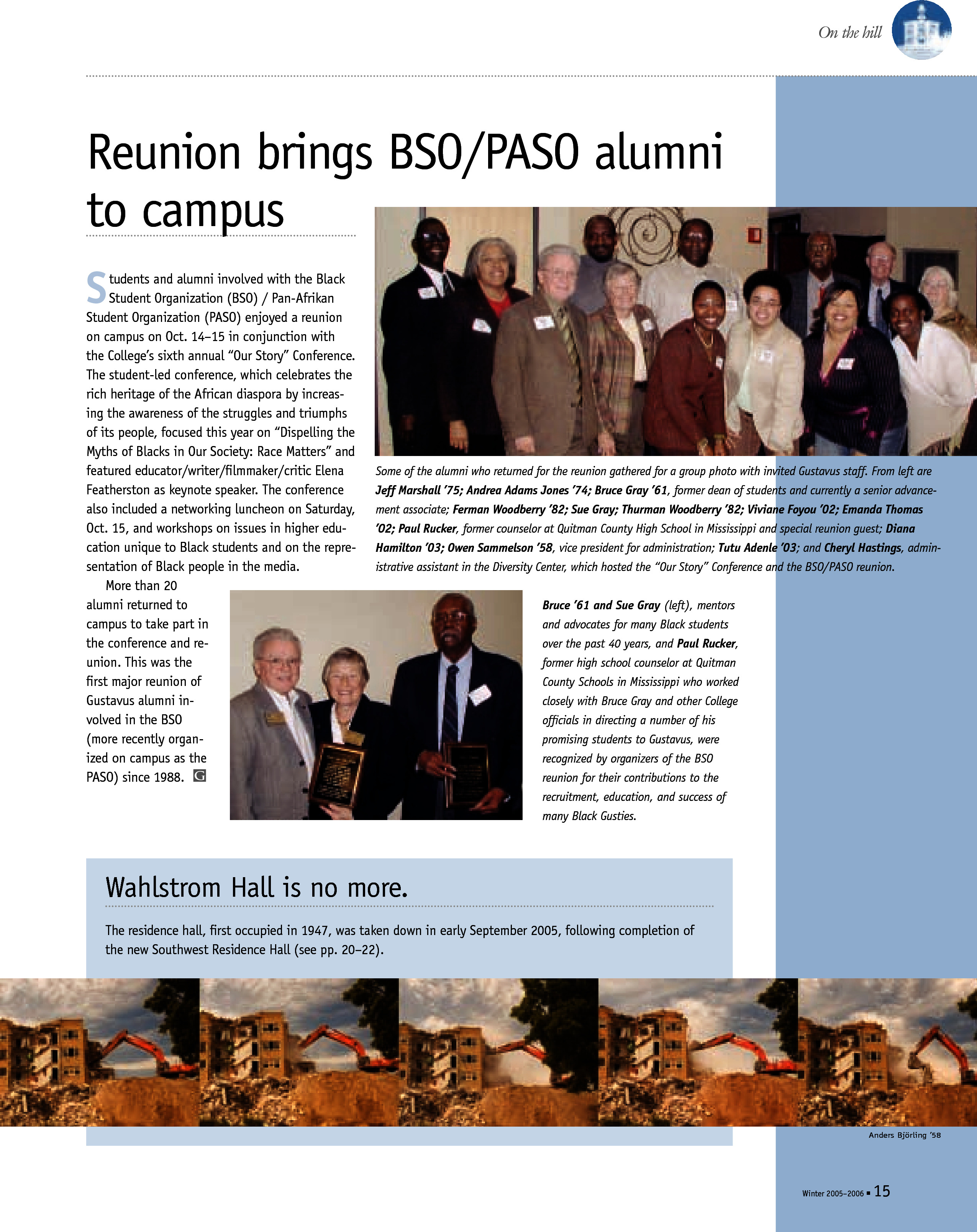 quarterly page