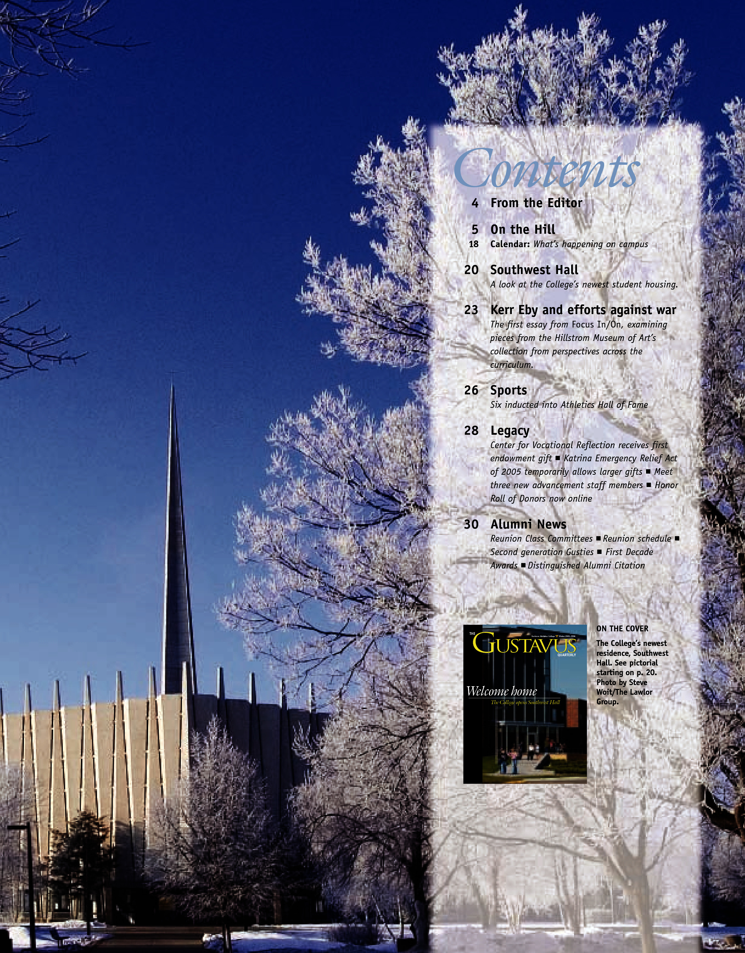 quarterly page