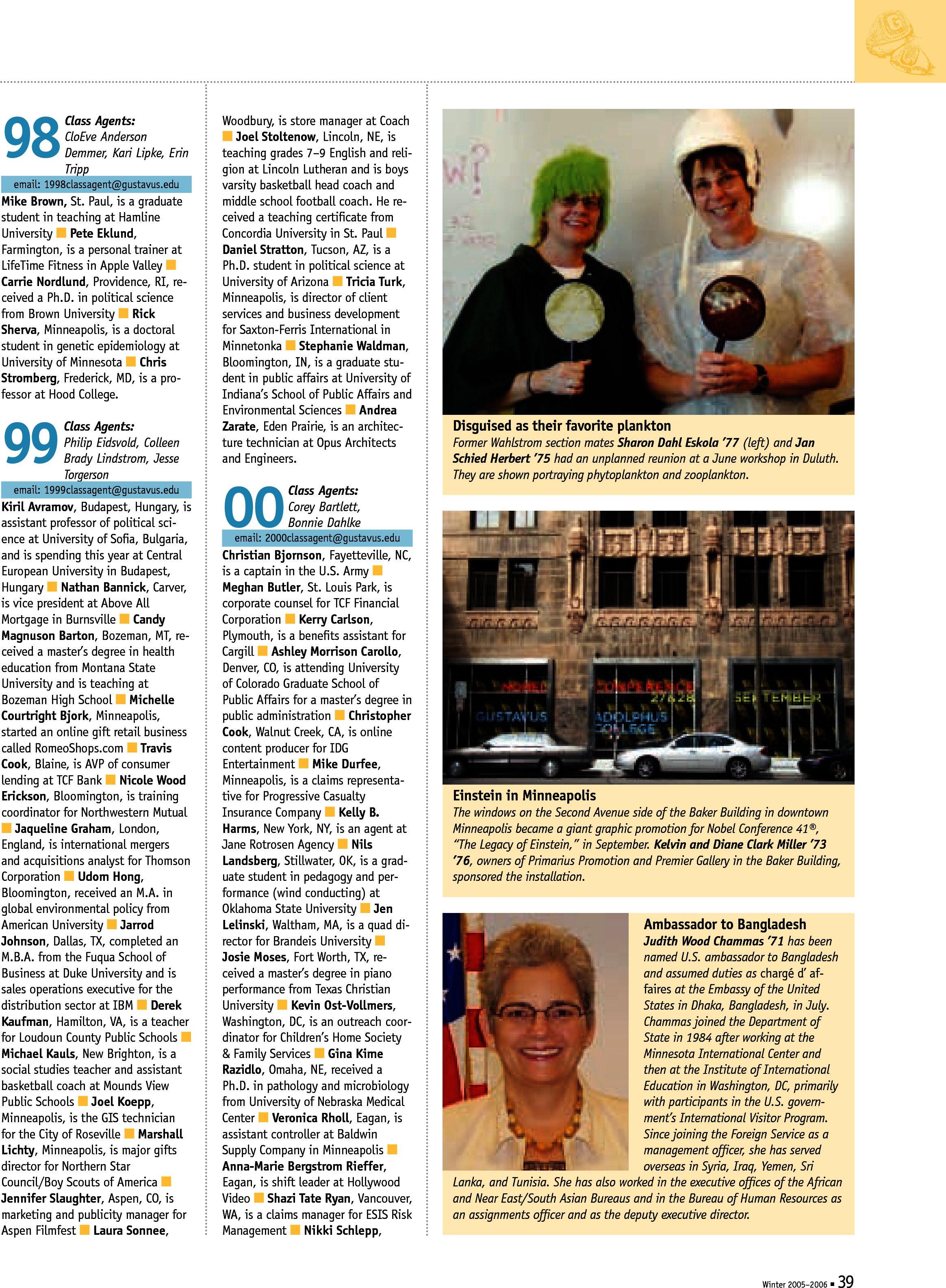 quarterly page