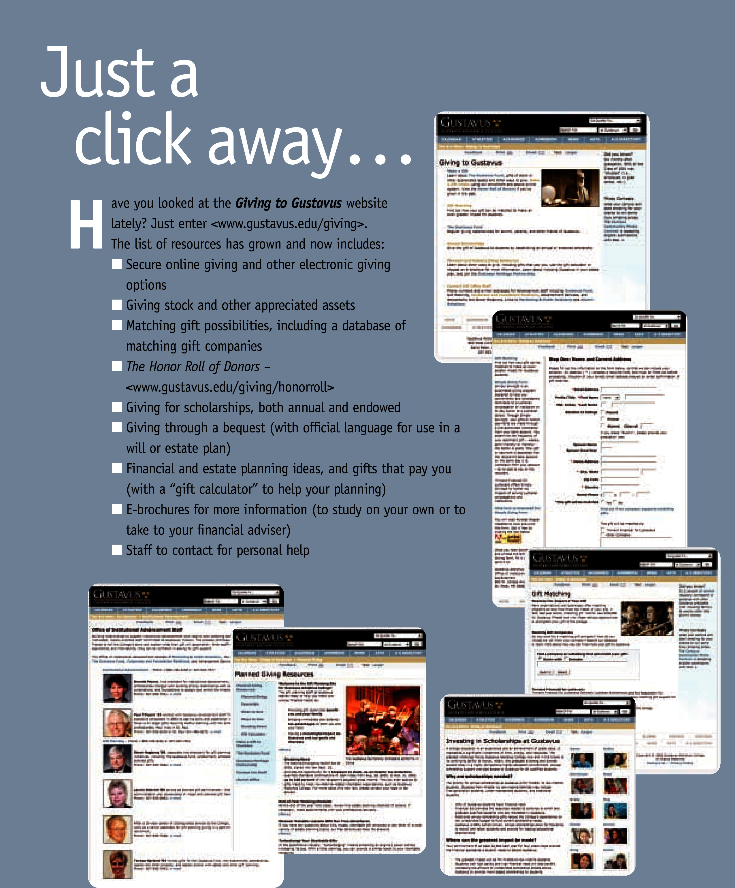 quarterly page