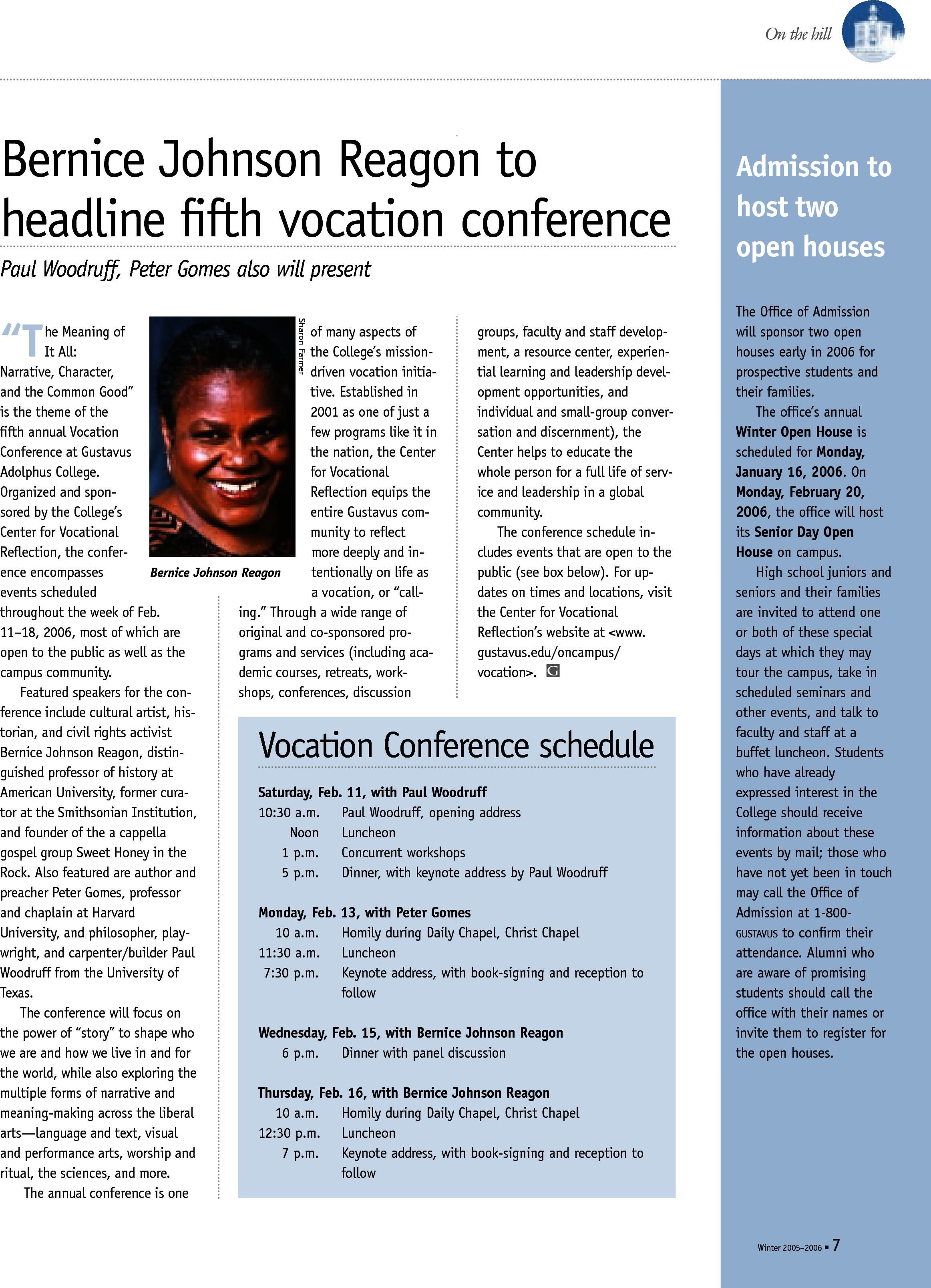 quarterly page