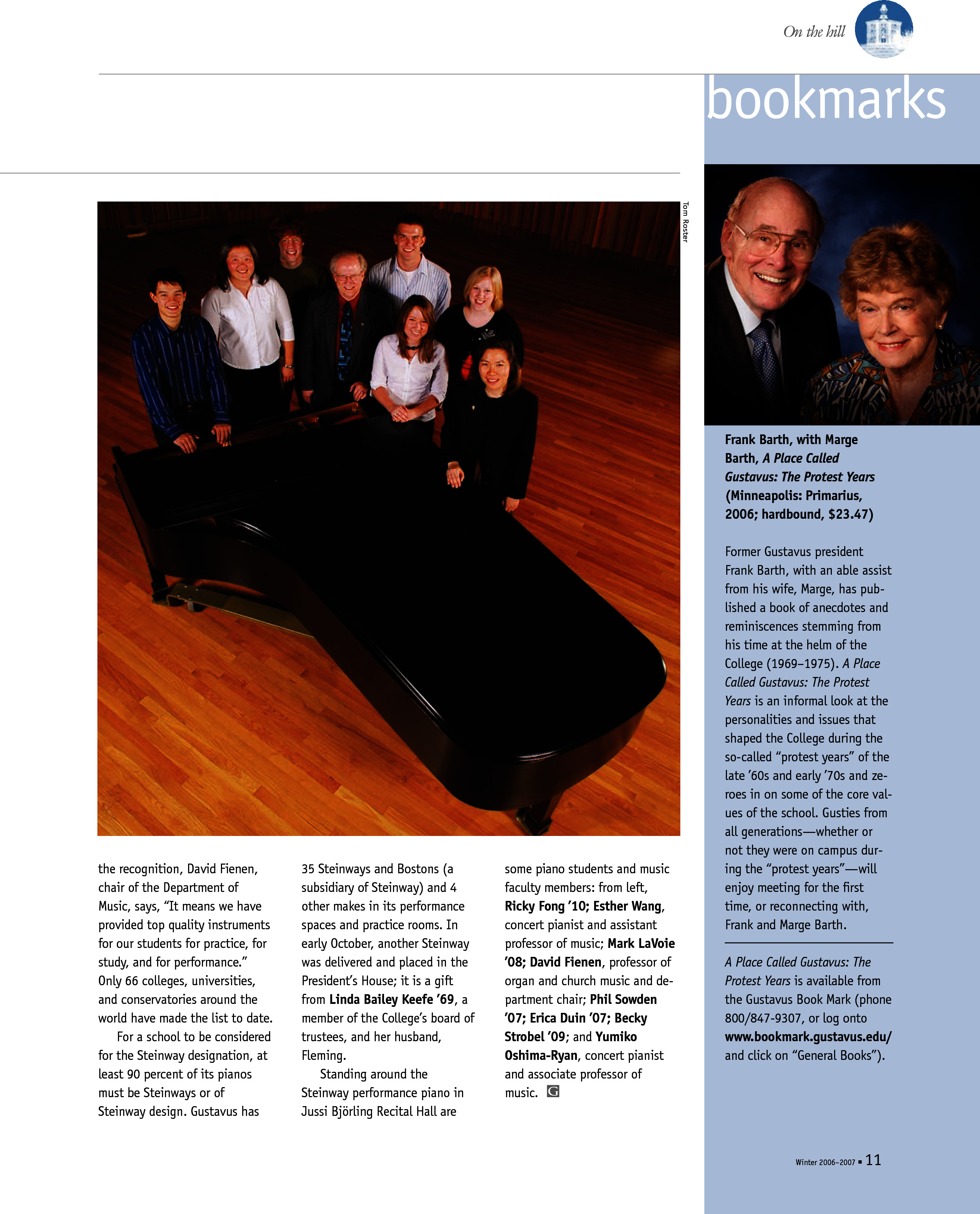 quarterly page