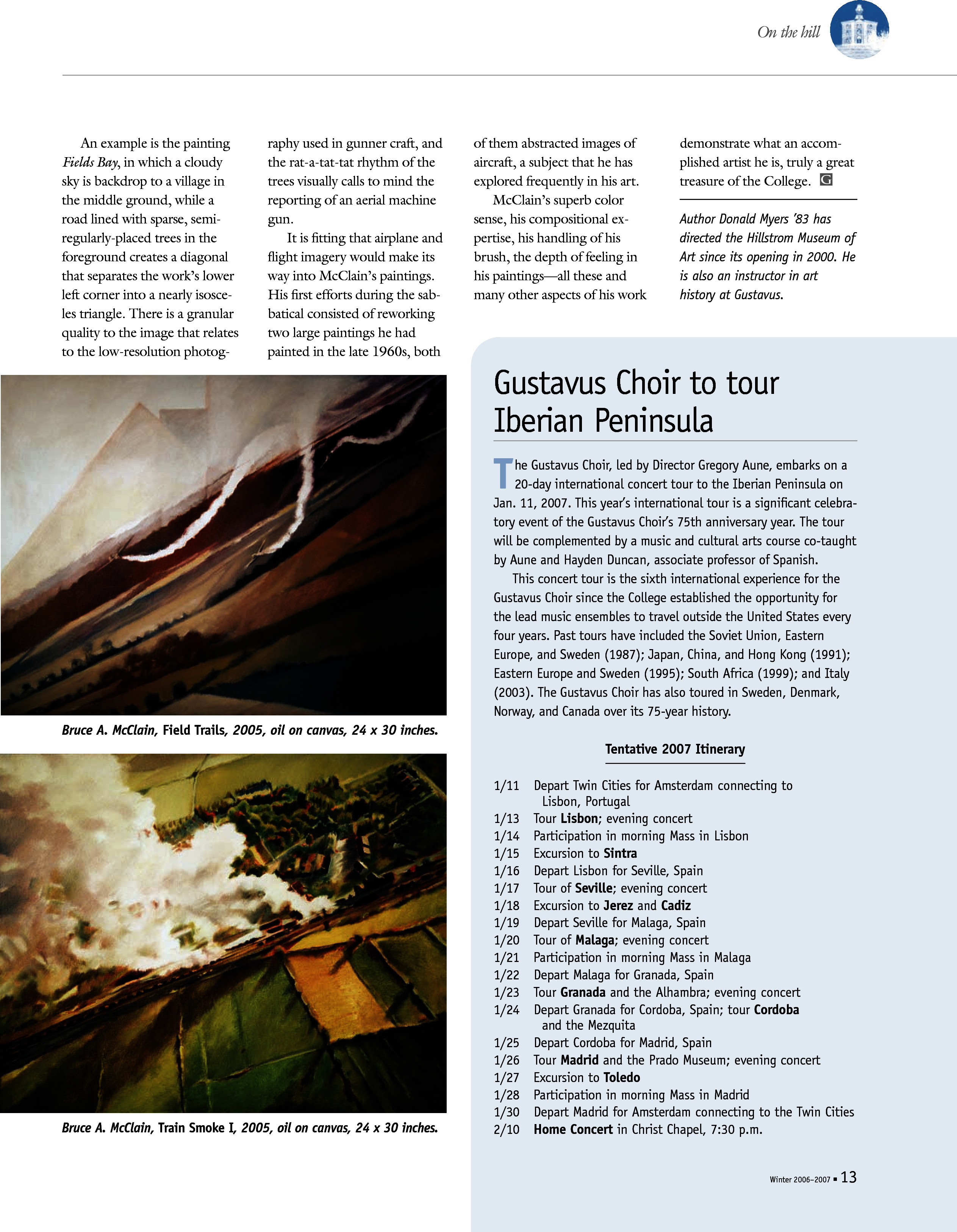 quarterly page