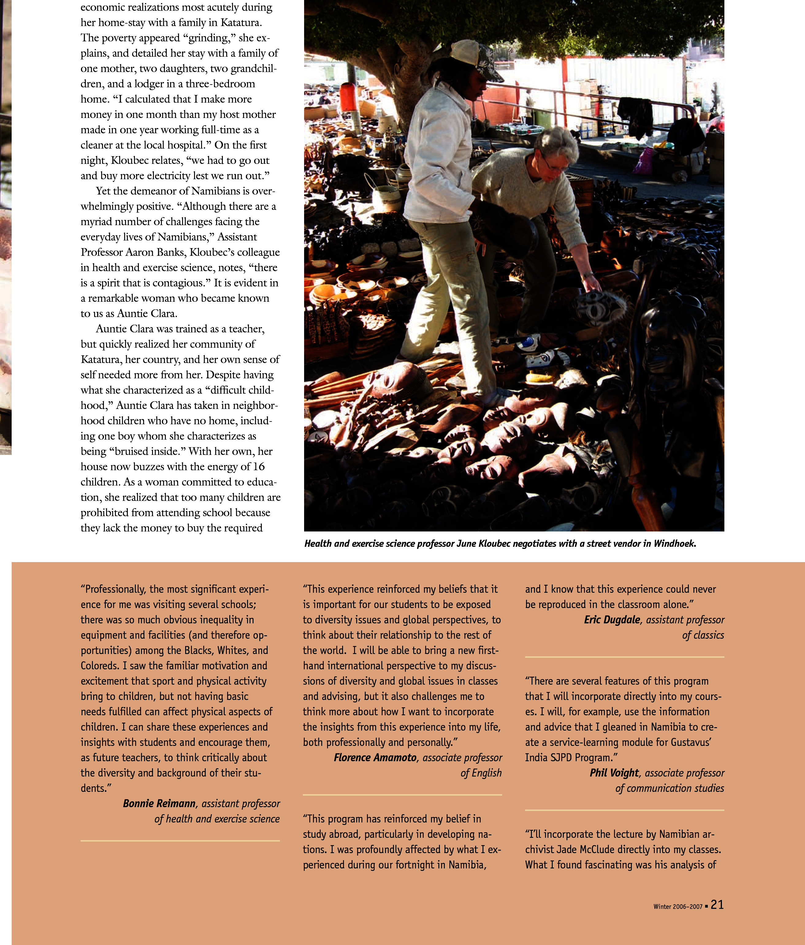 quarterly page
