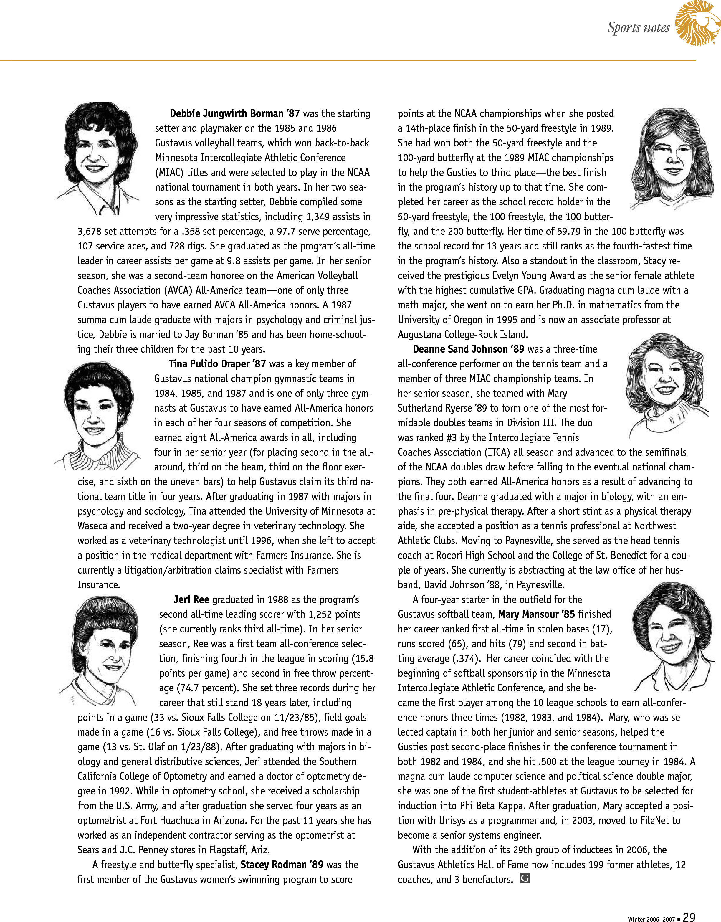 quarterly page