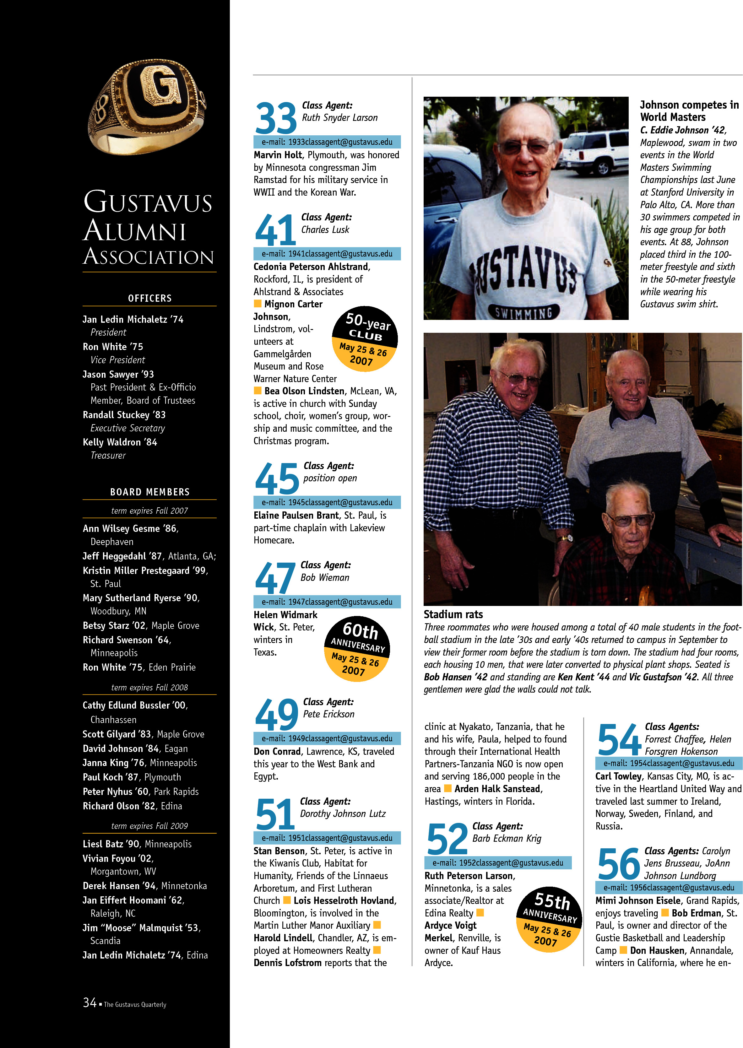 quarterly page