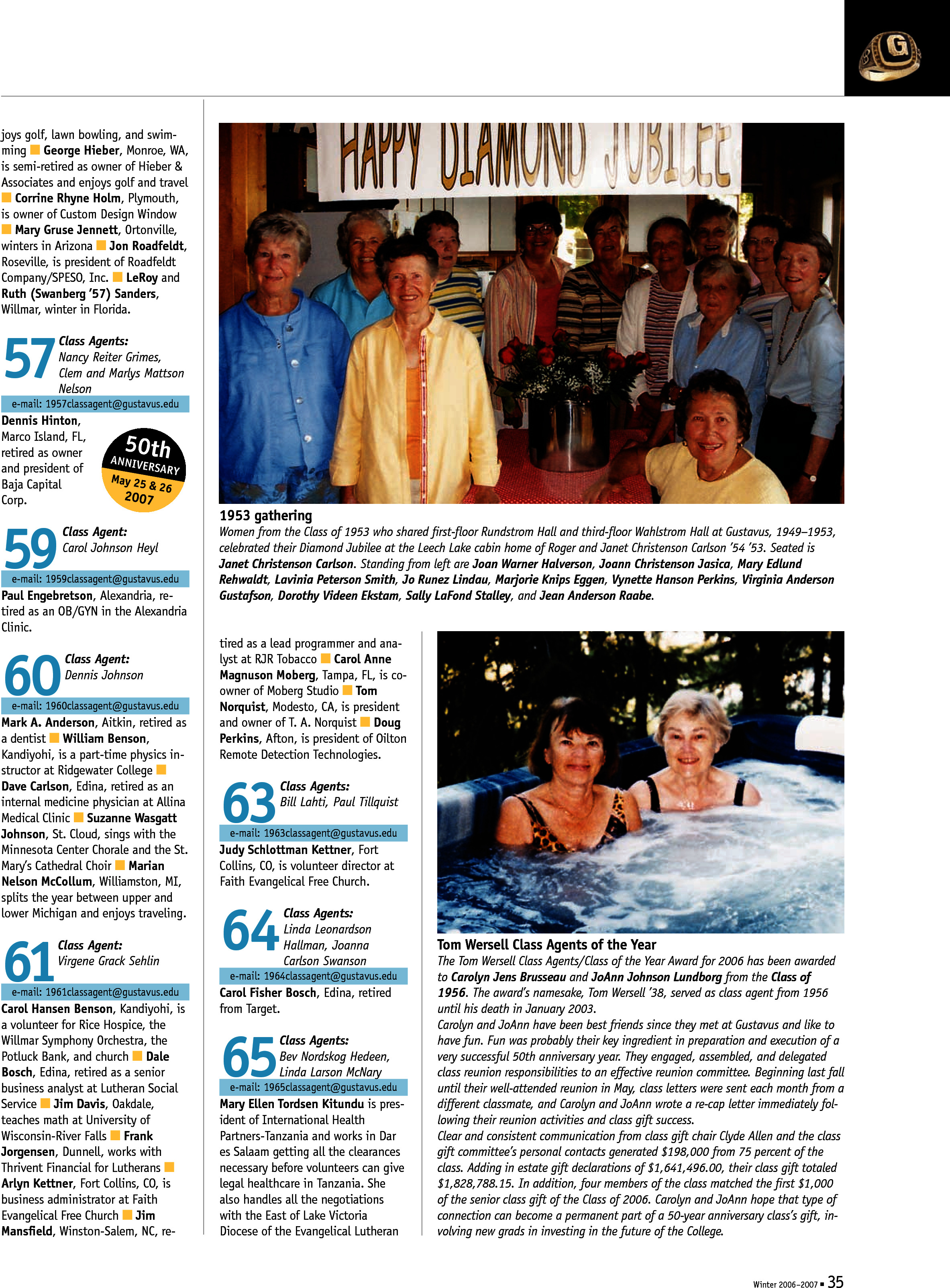 quarterly page