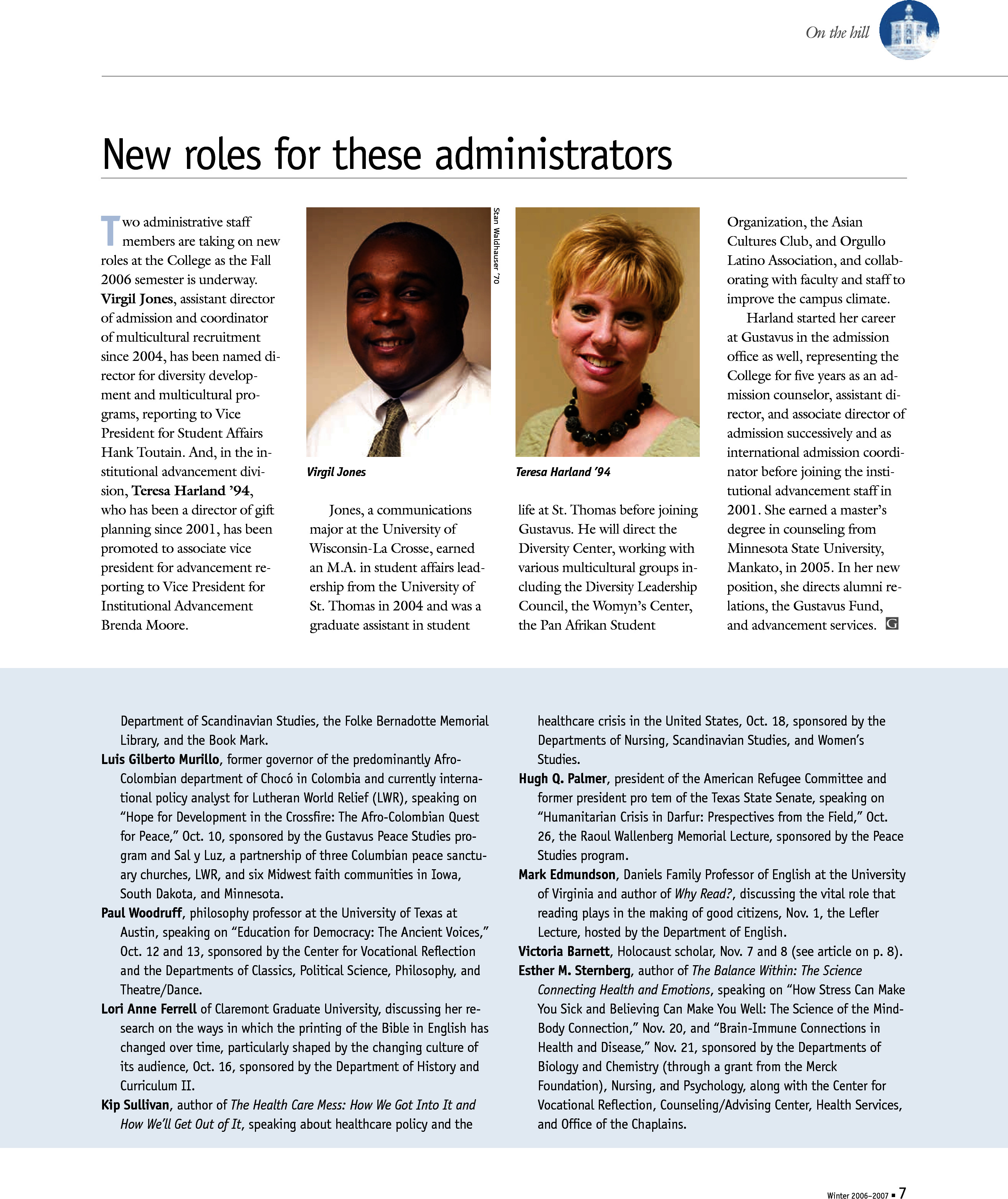 quarterly page