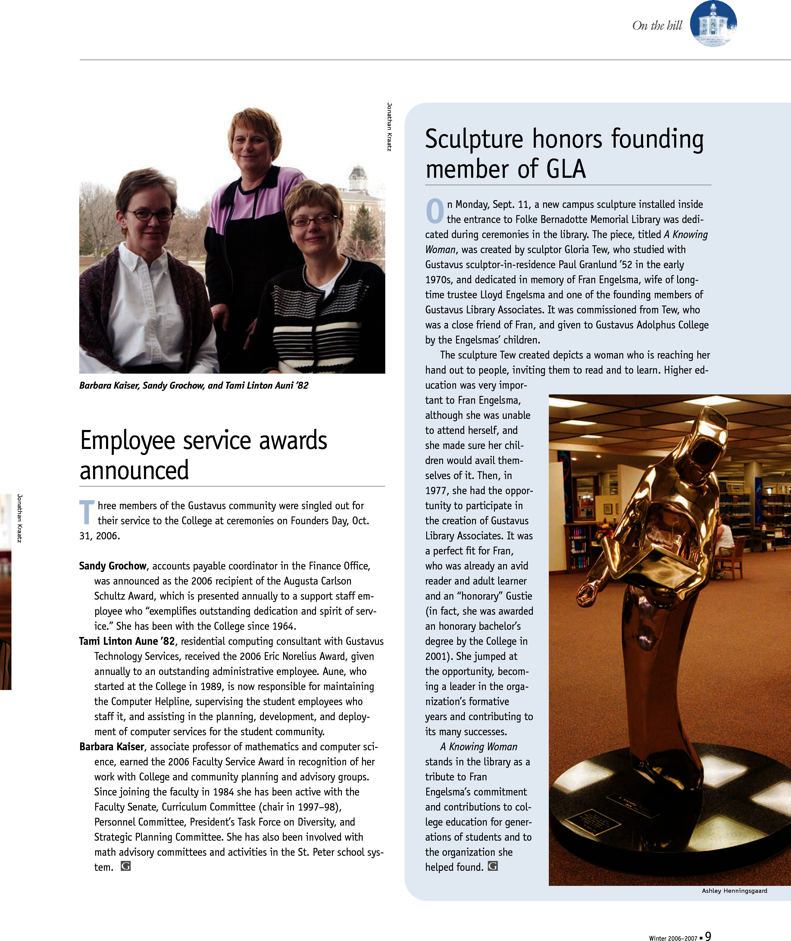 quarterly page