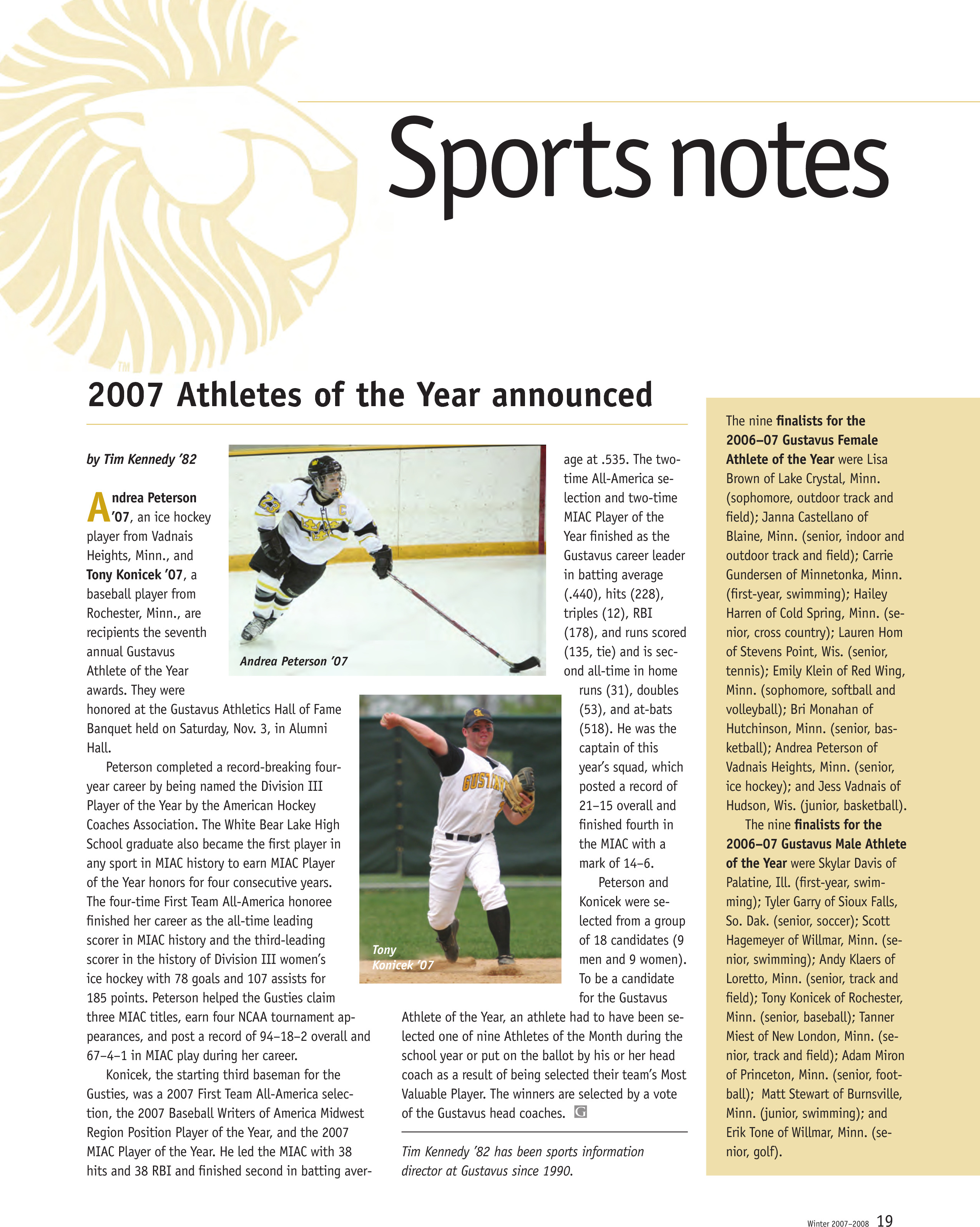 quarterly page
