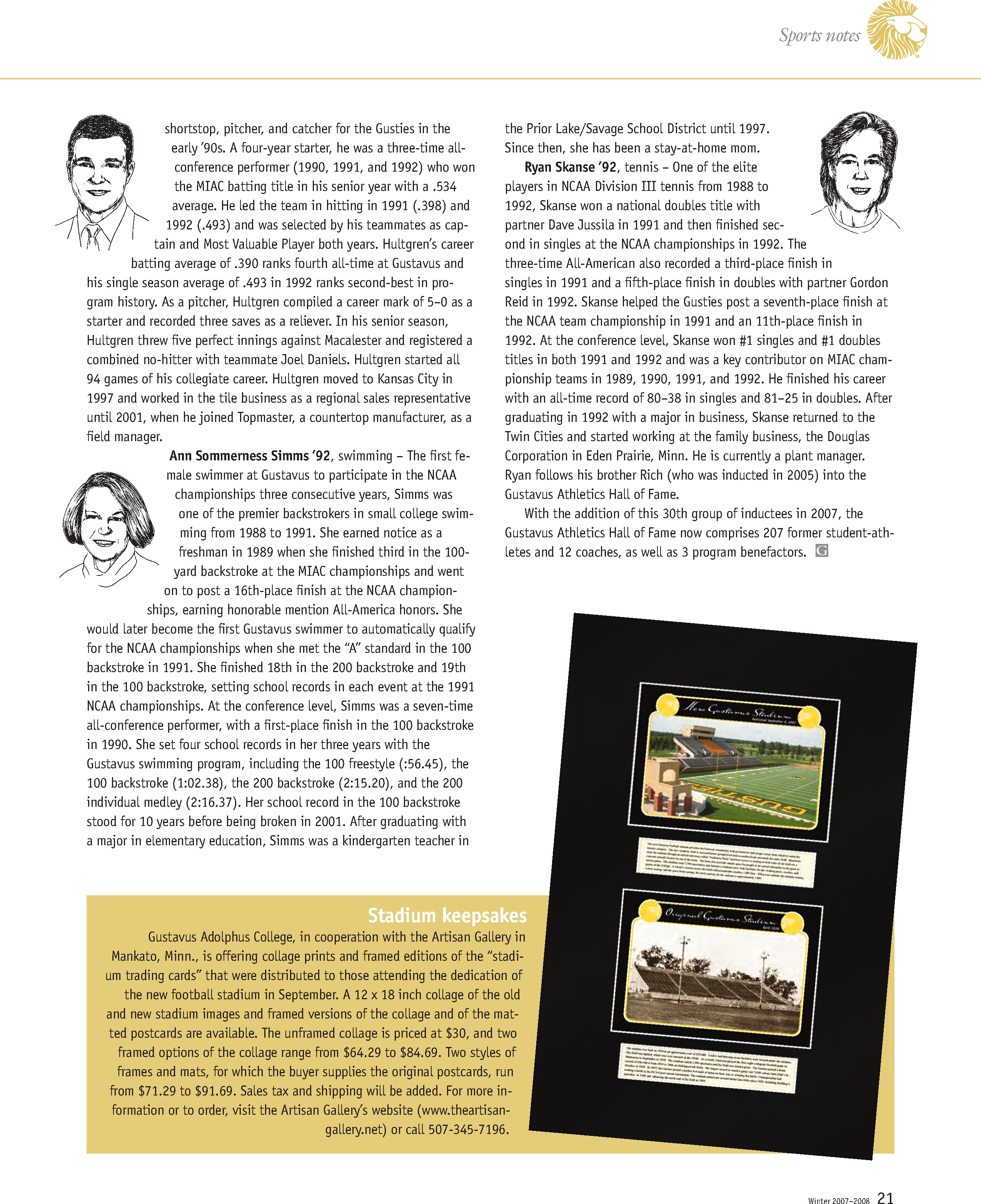 quarterly page