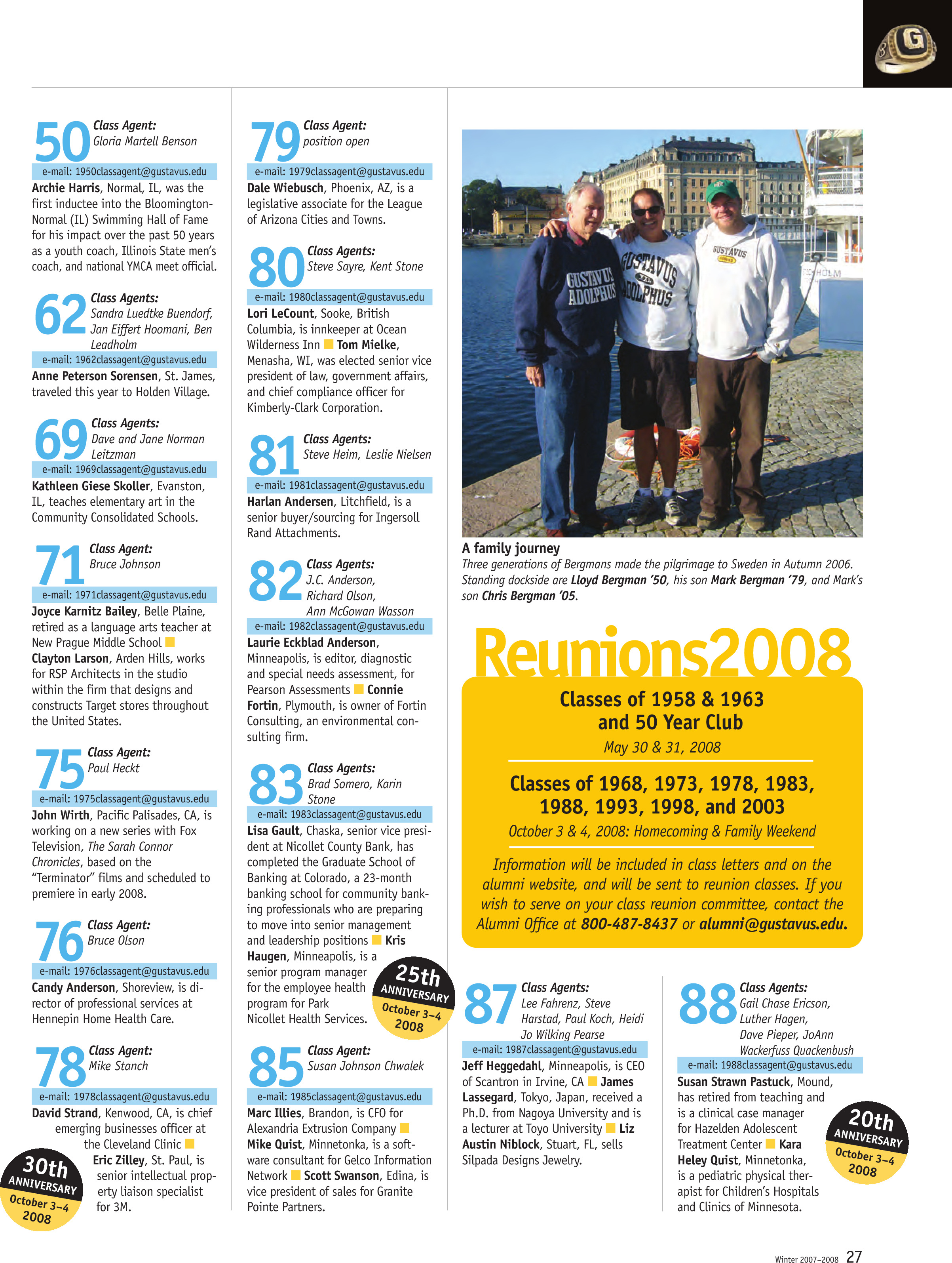 quarterly page