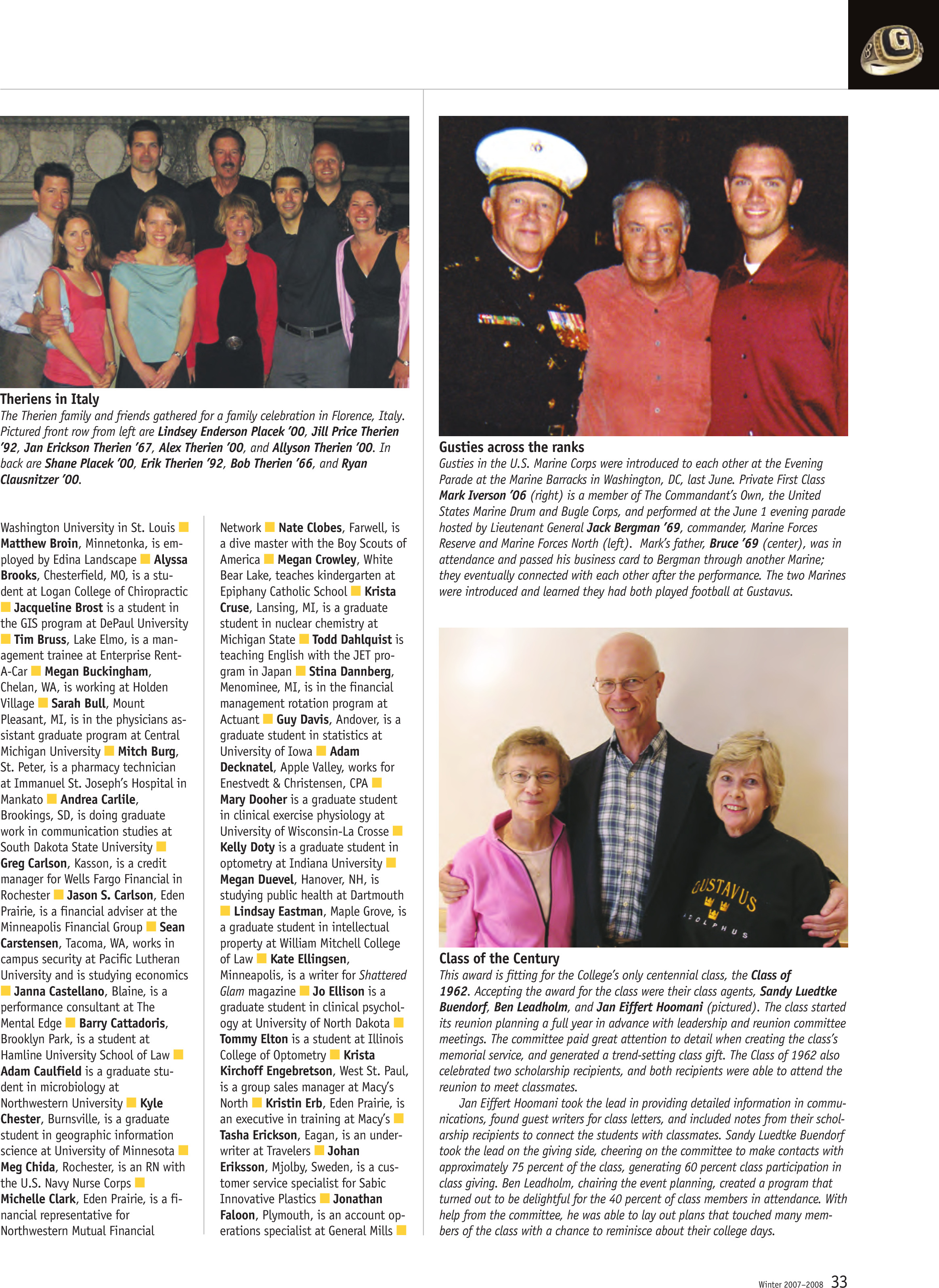 quarterly page