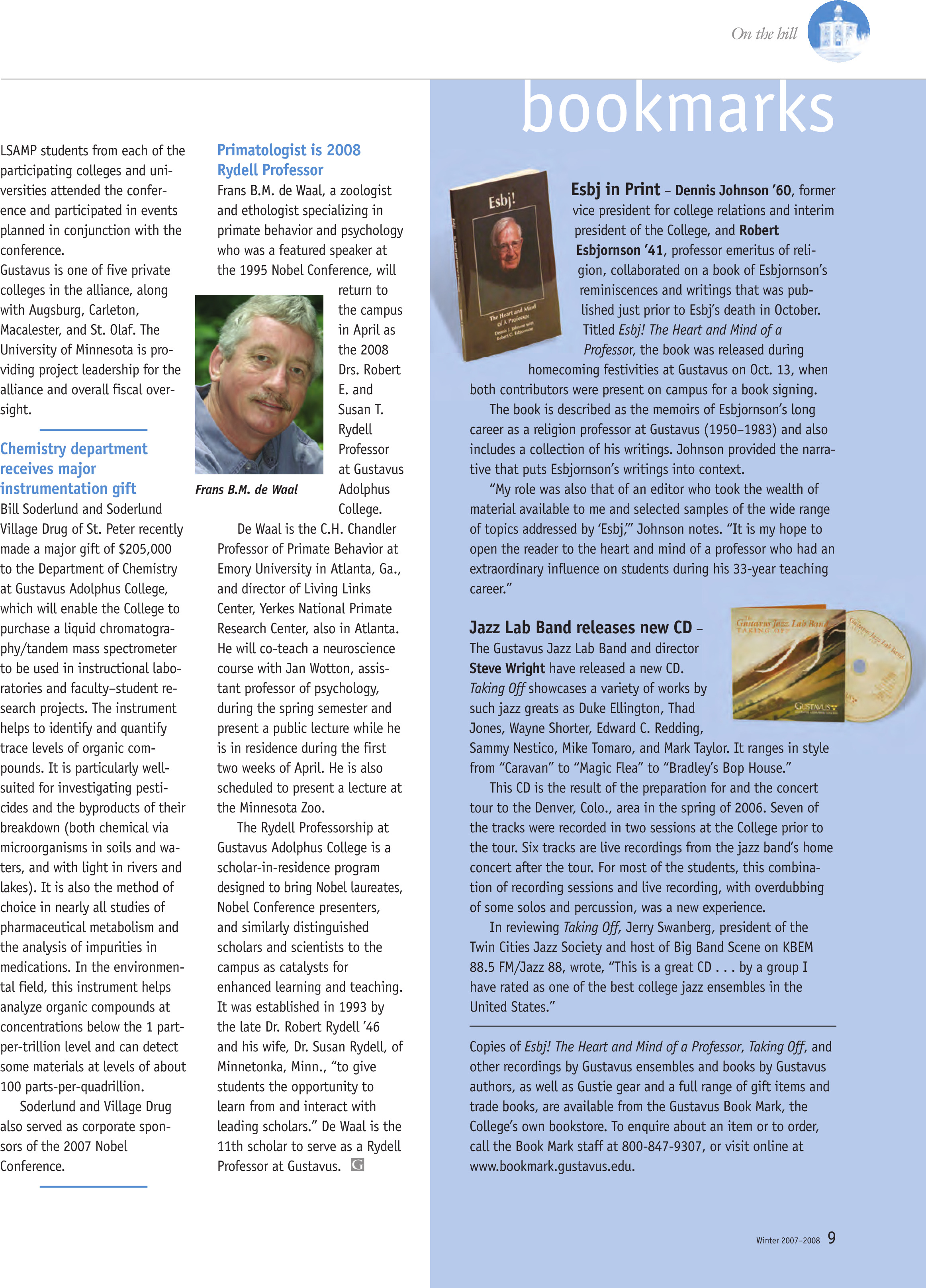 quarterly page