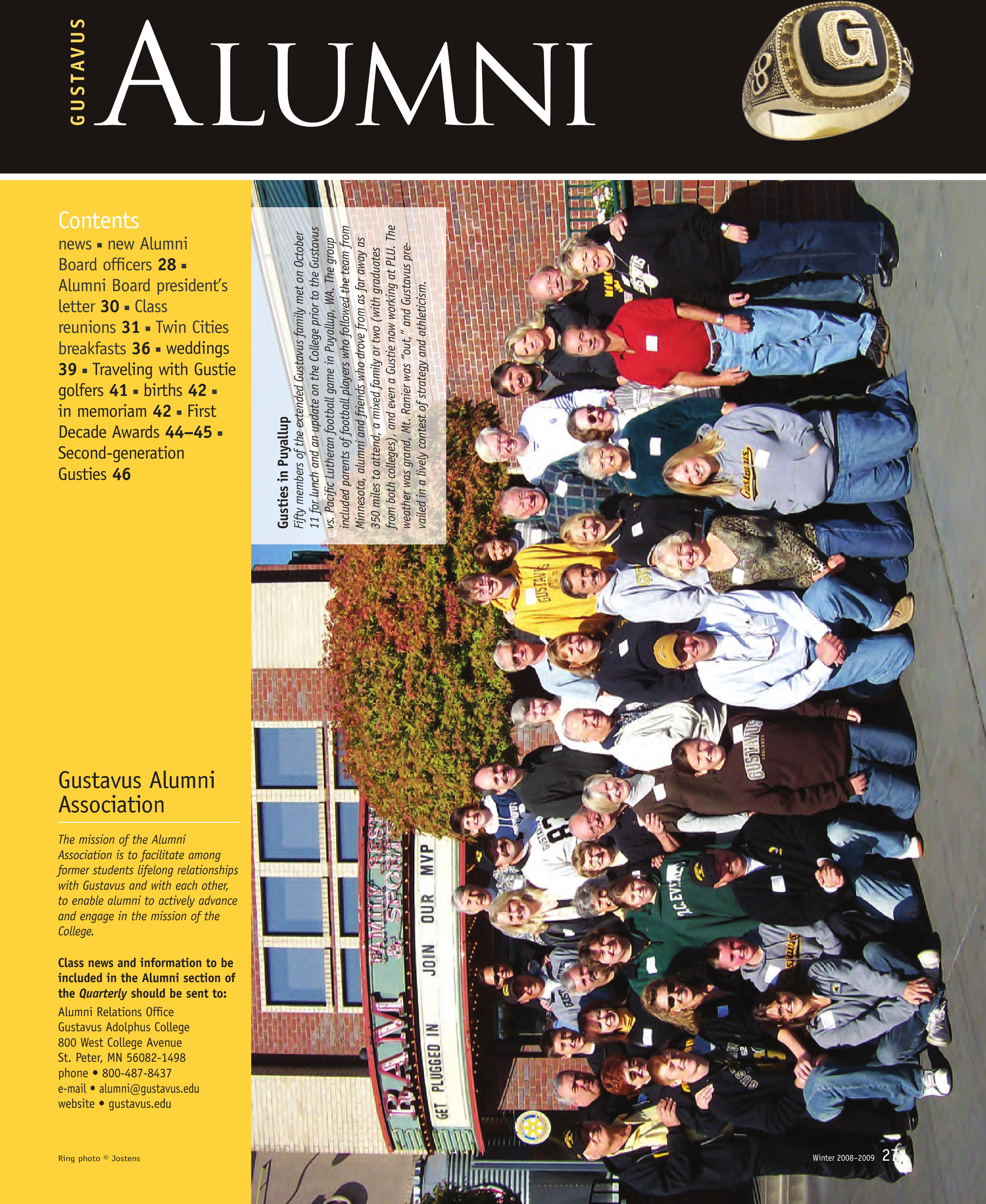 quarterly page