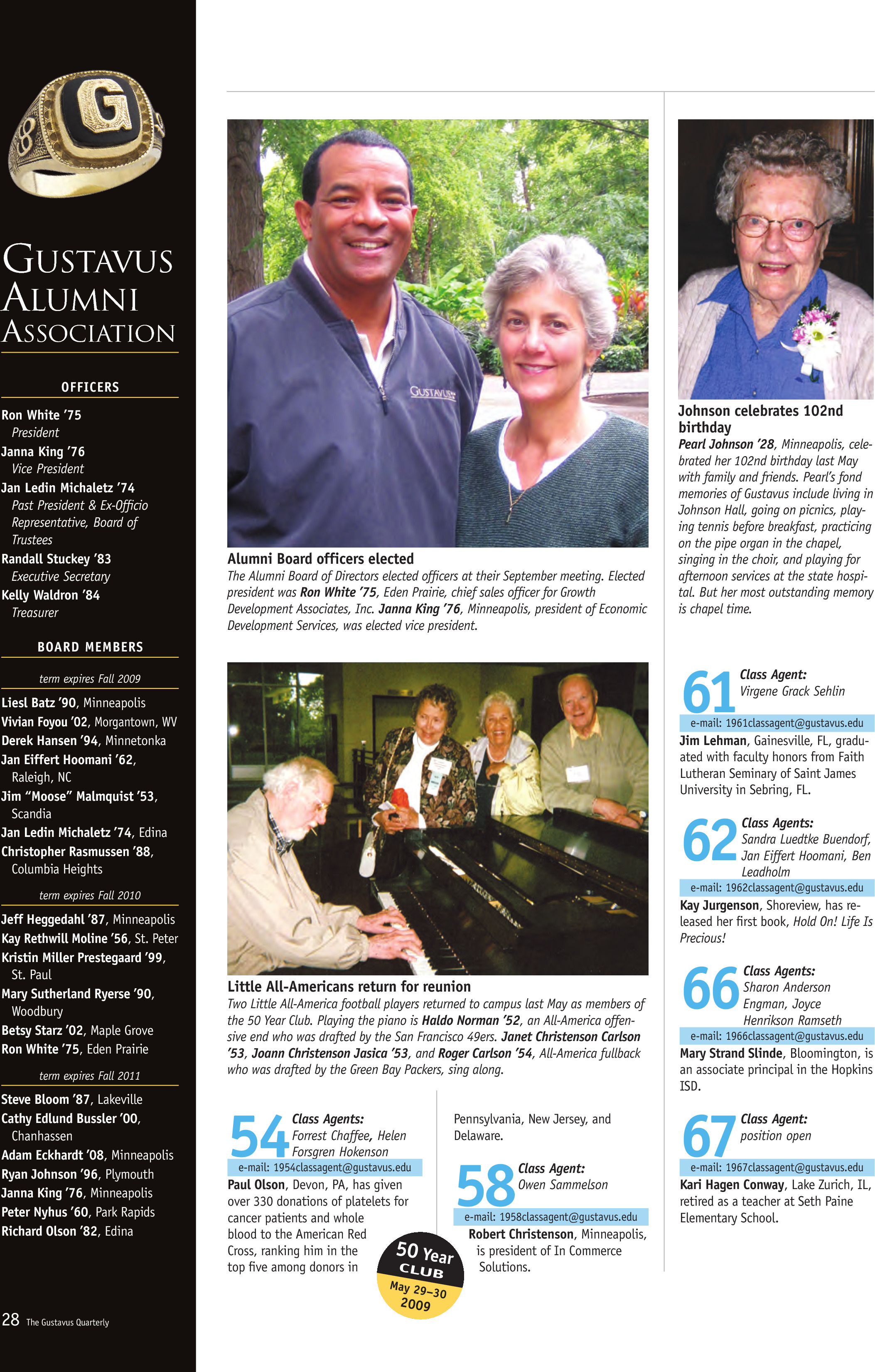 quarterly page