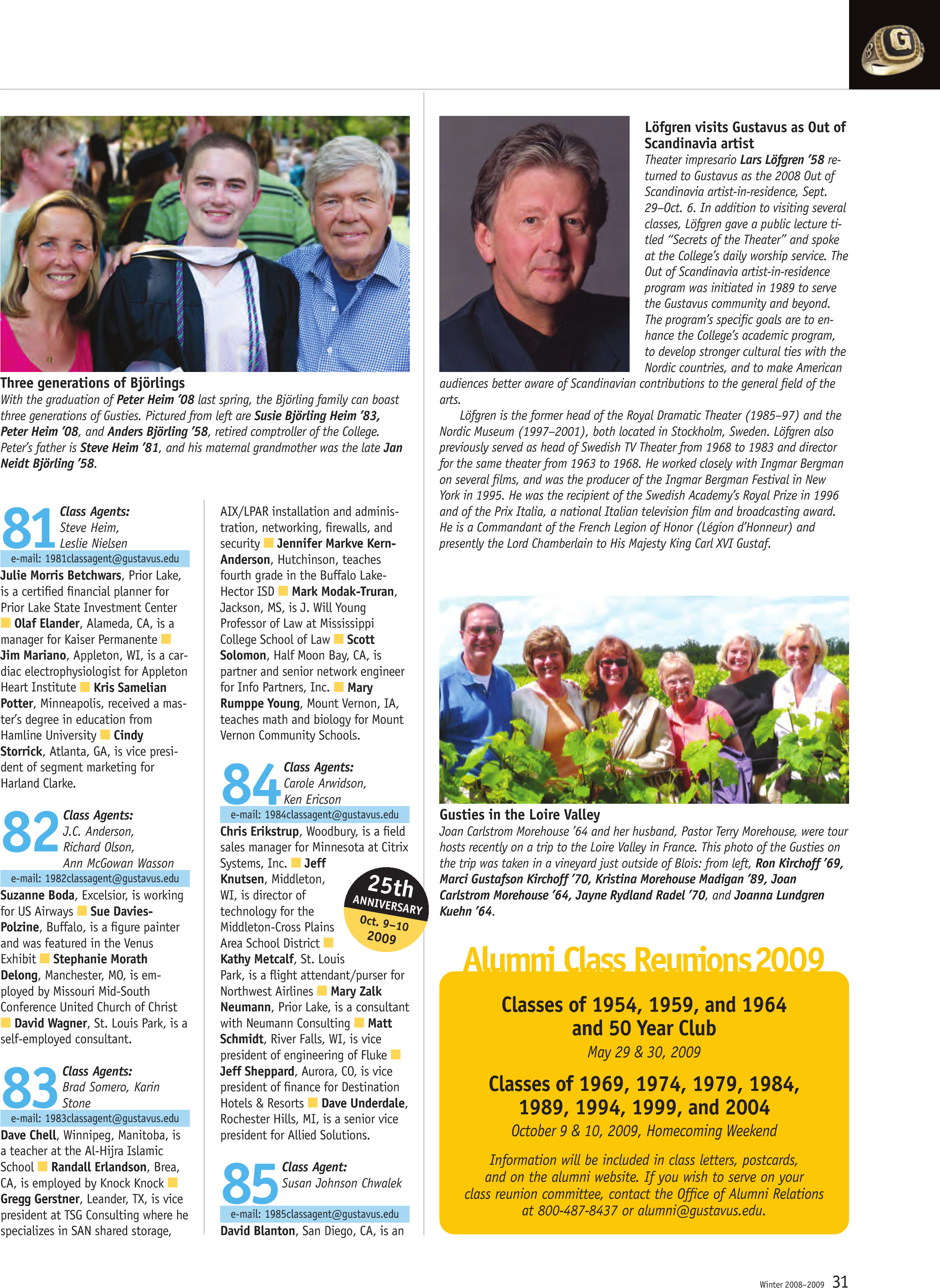 quarterly page