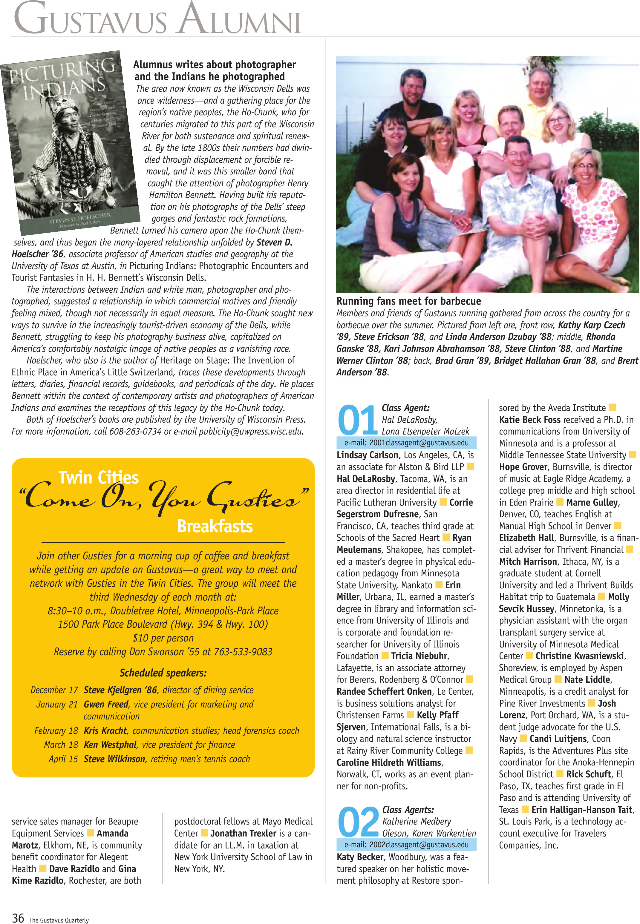 quarterly page
