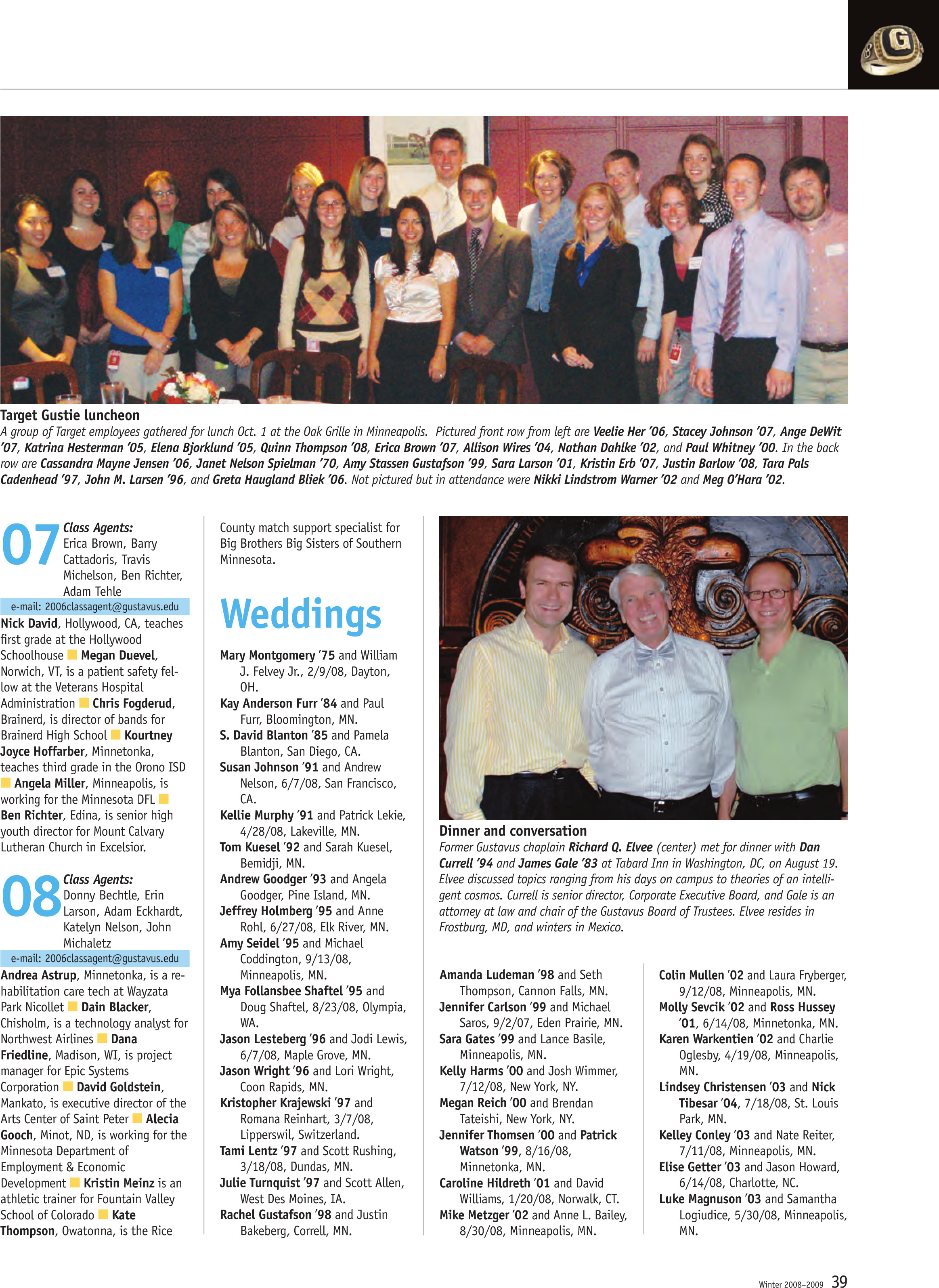 quarterly page