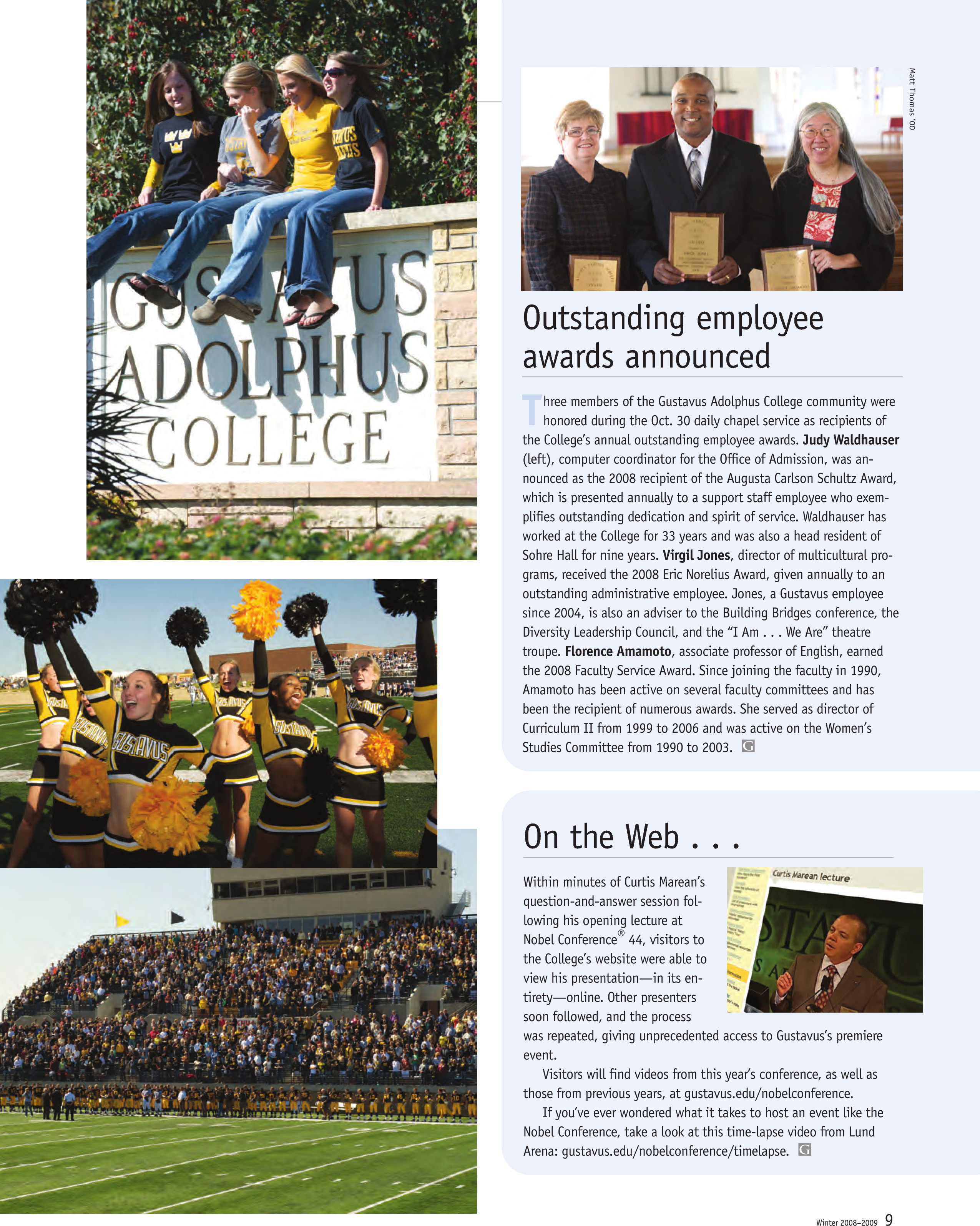 quarterly page