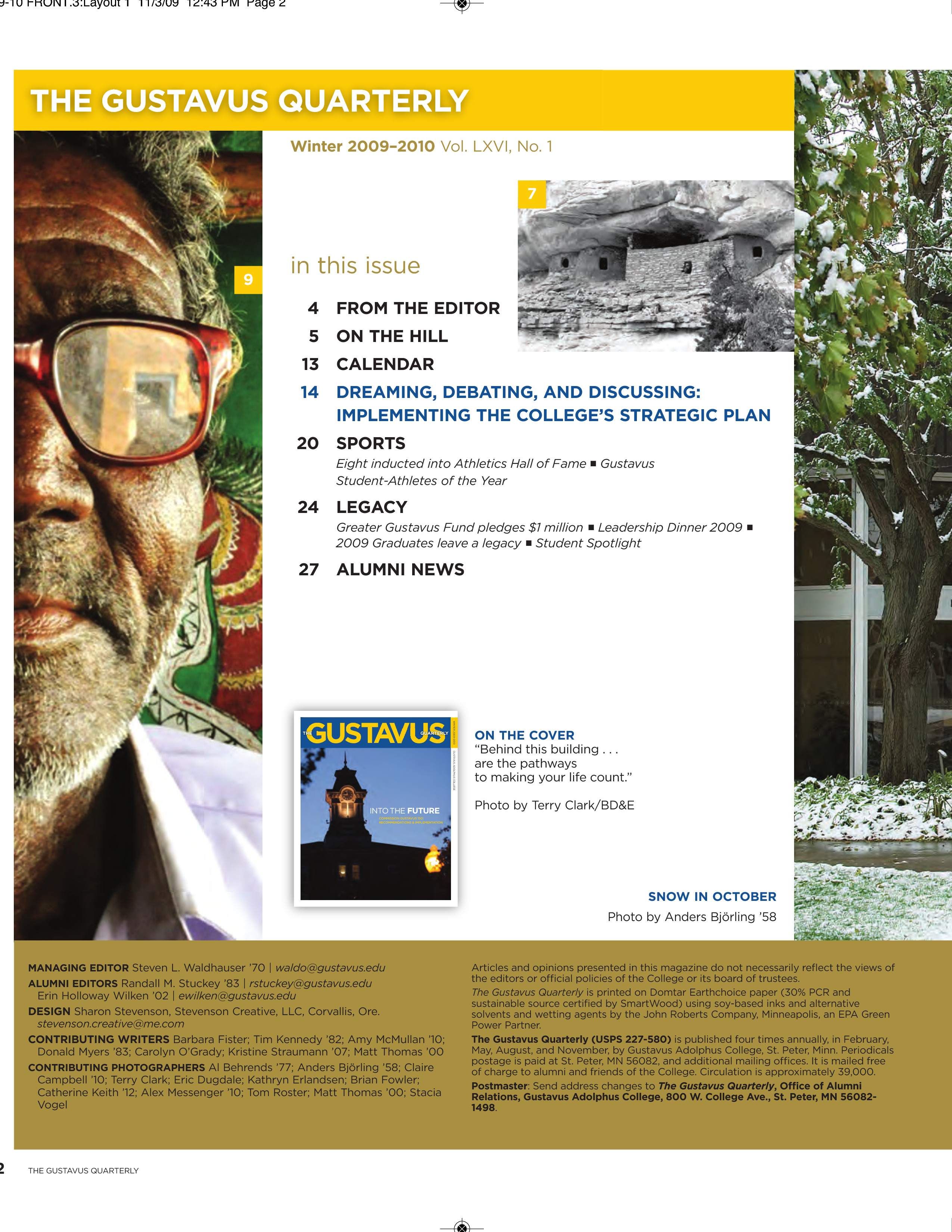 quarterly page