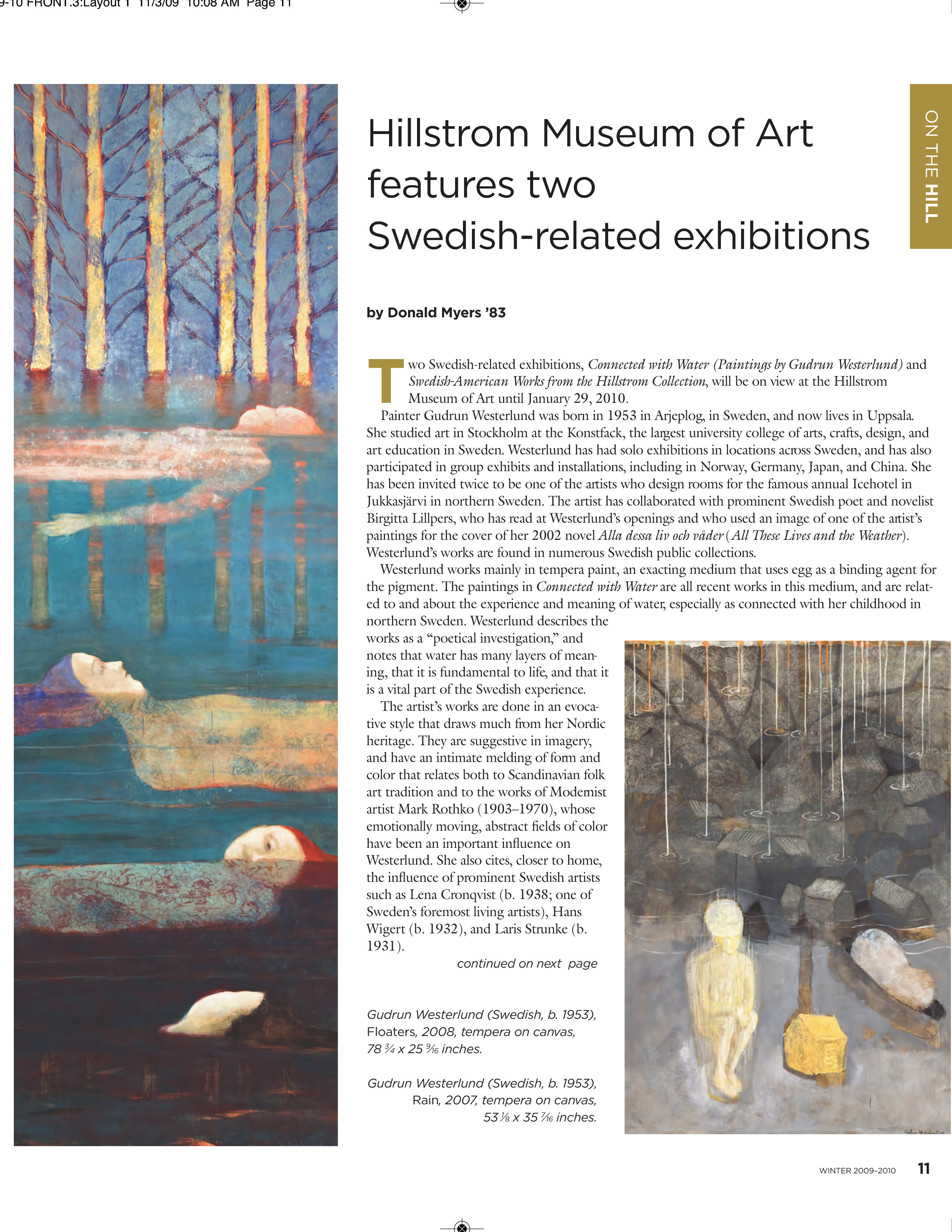 quarterly page