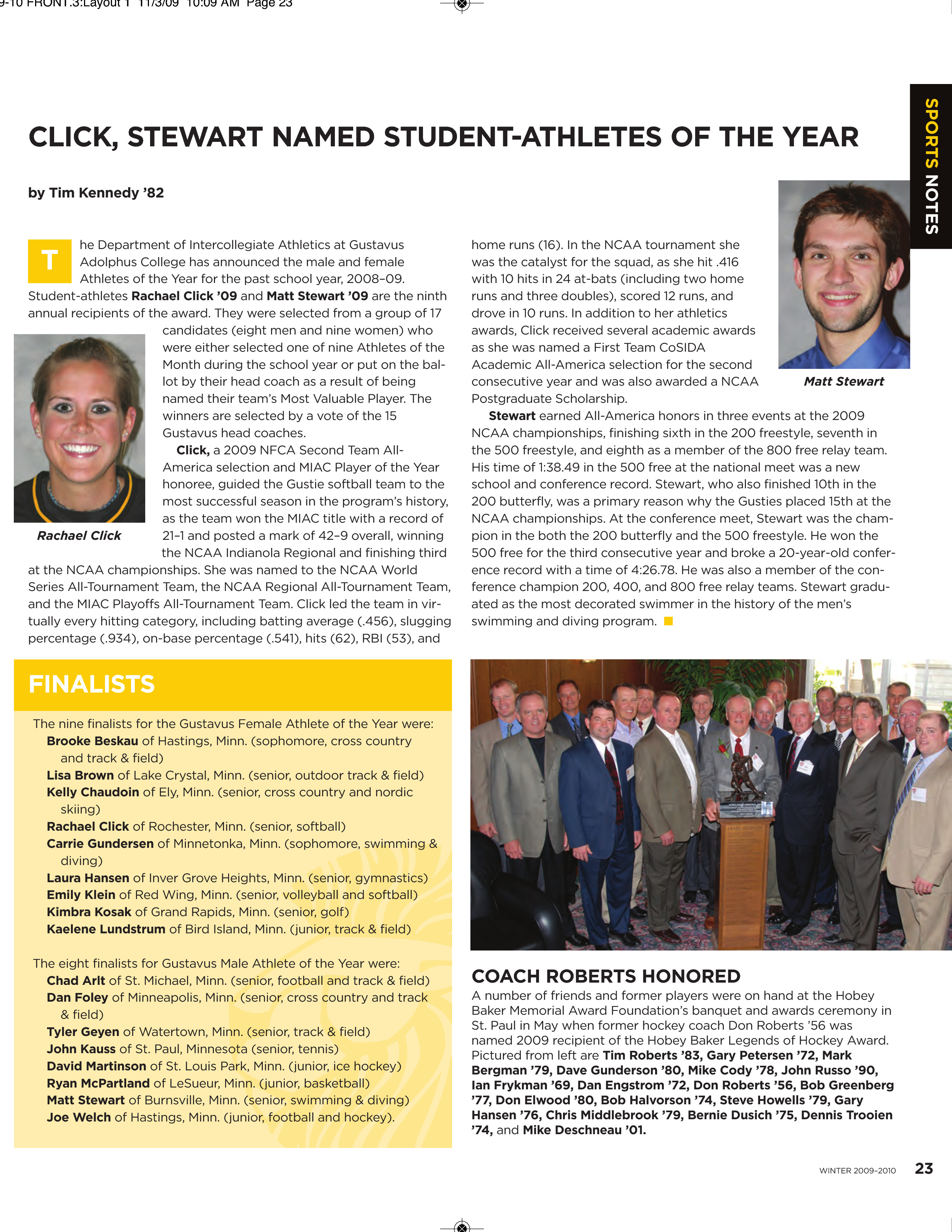 quarterly page