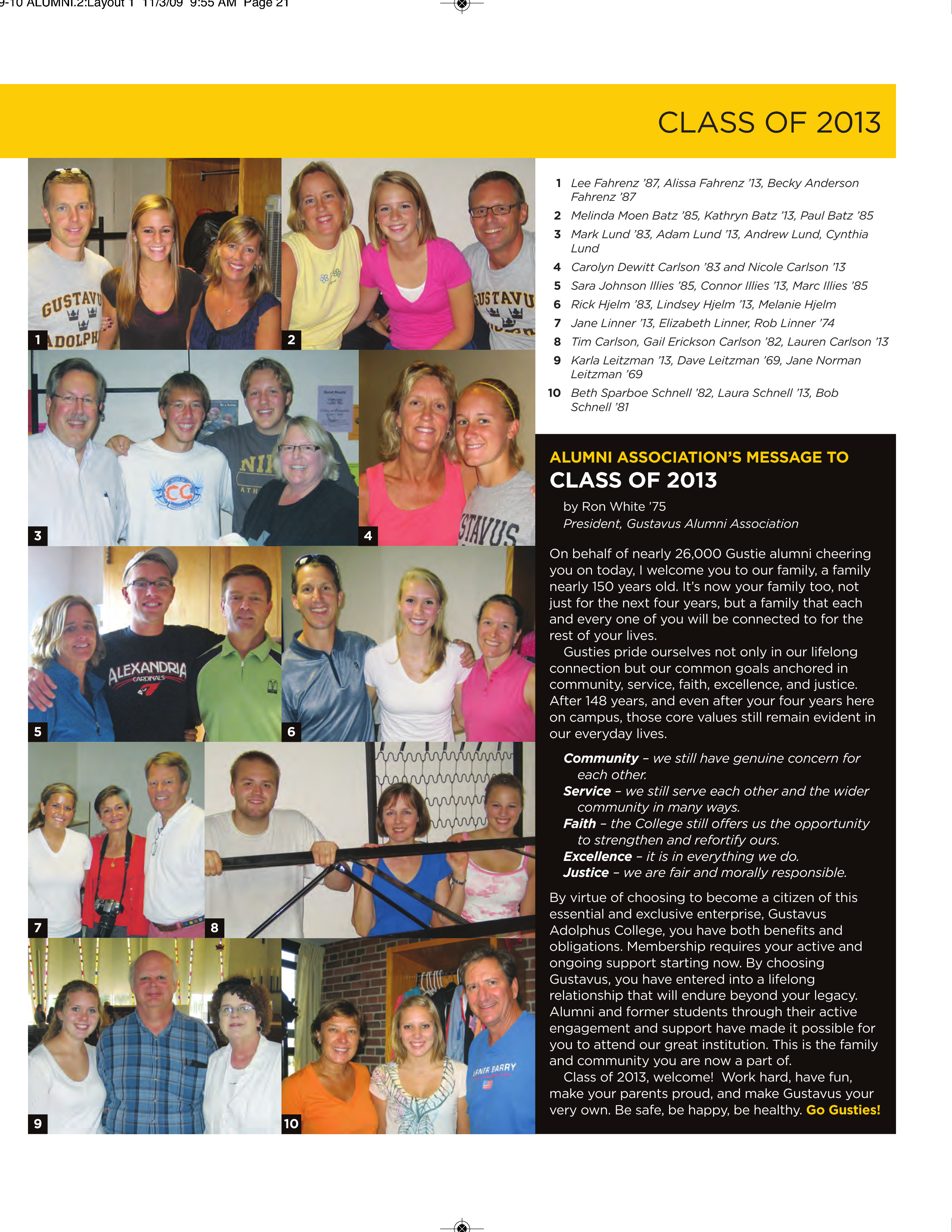 quarterly page