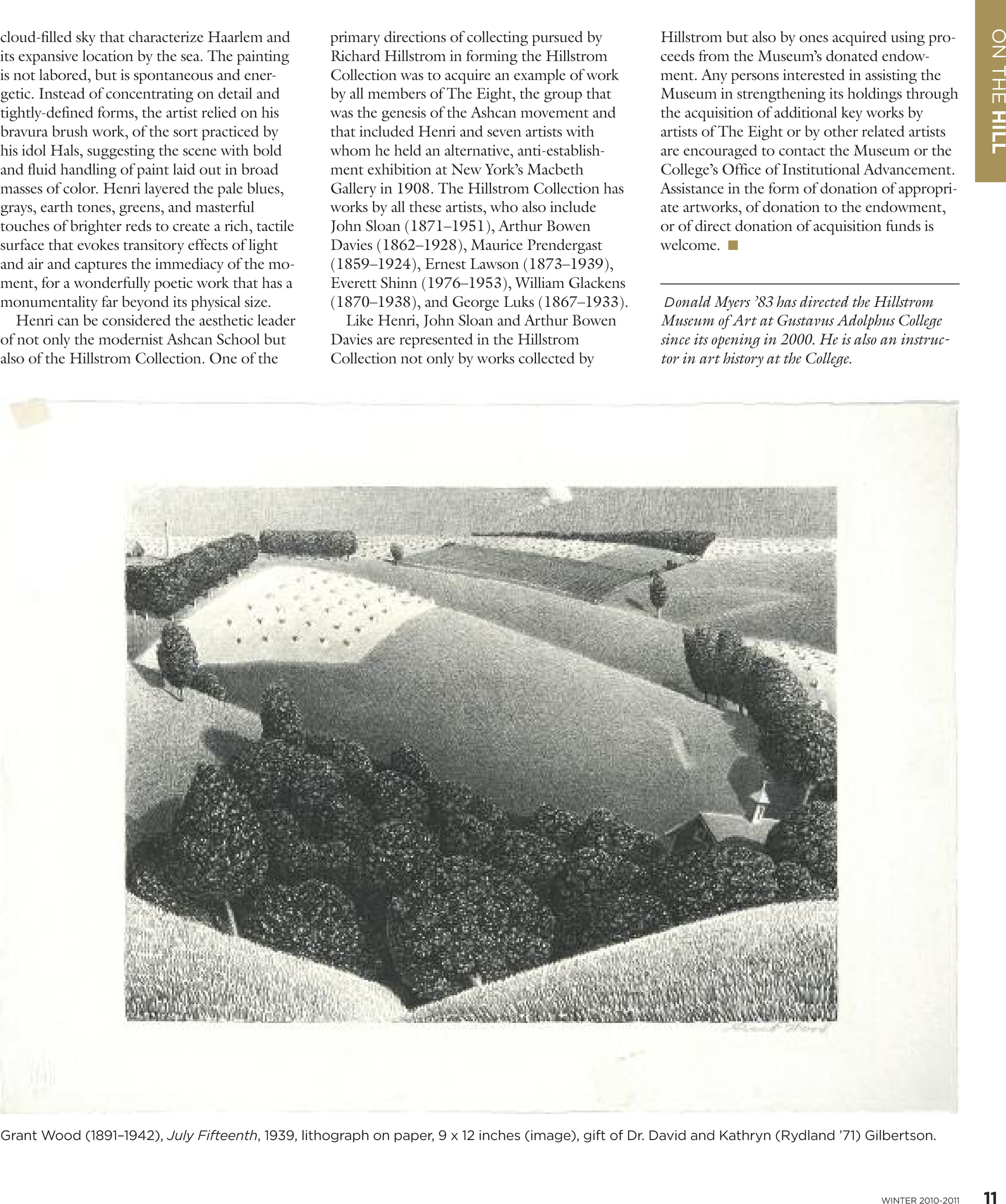 quarterly page