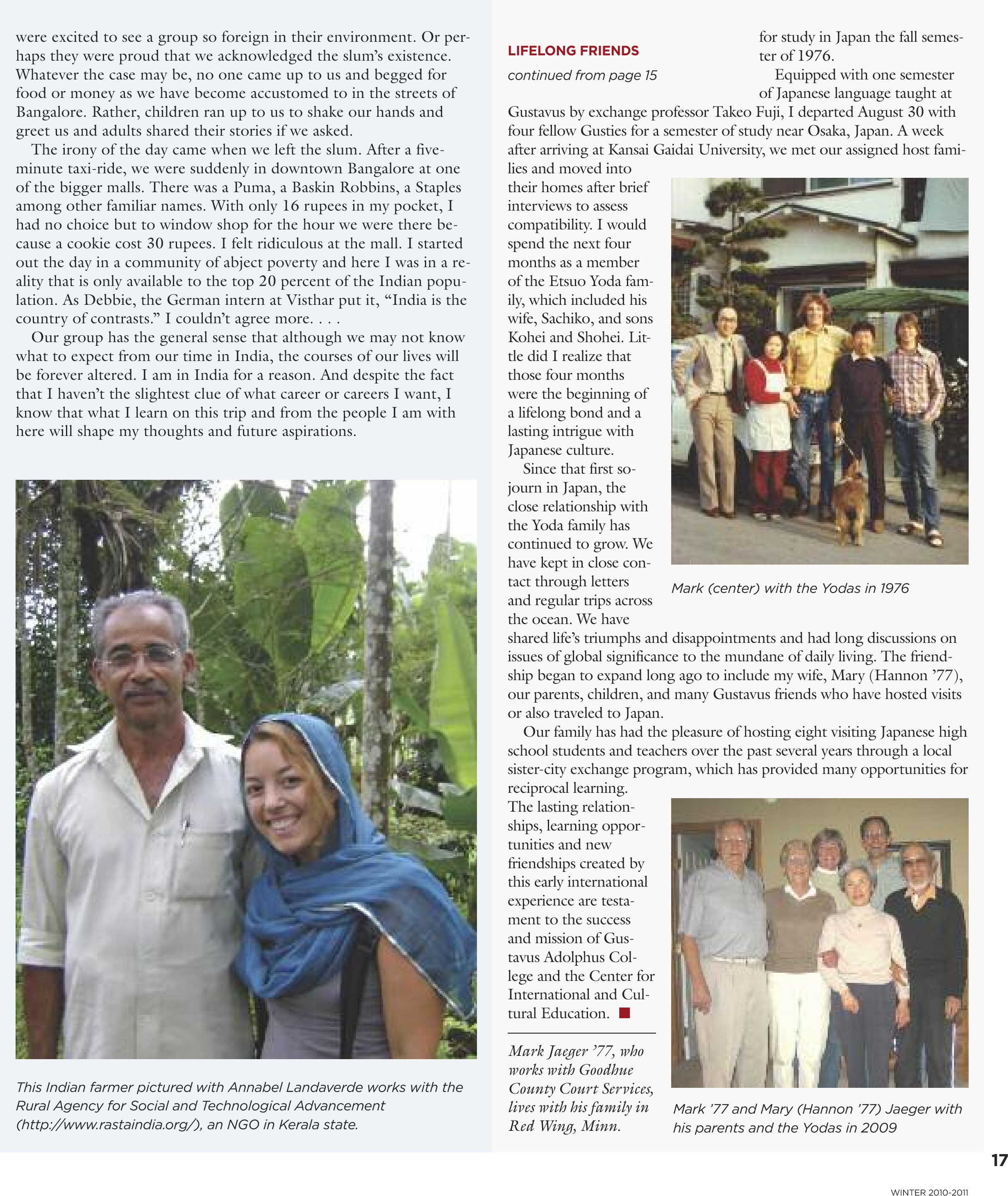 quarterly page