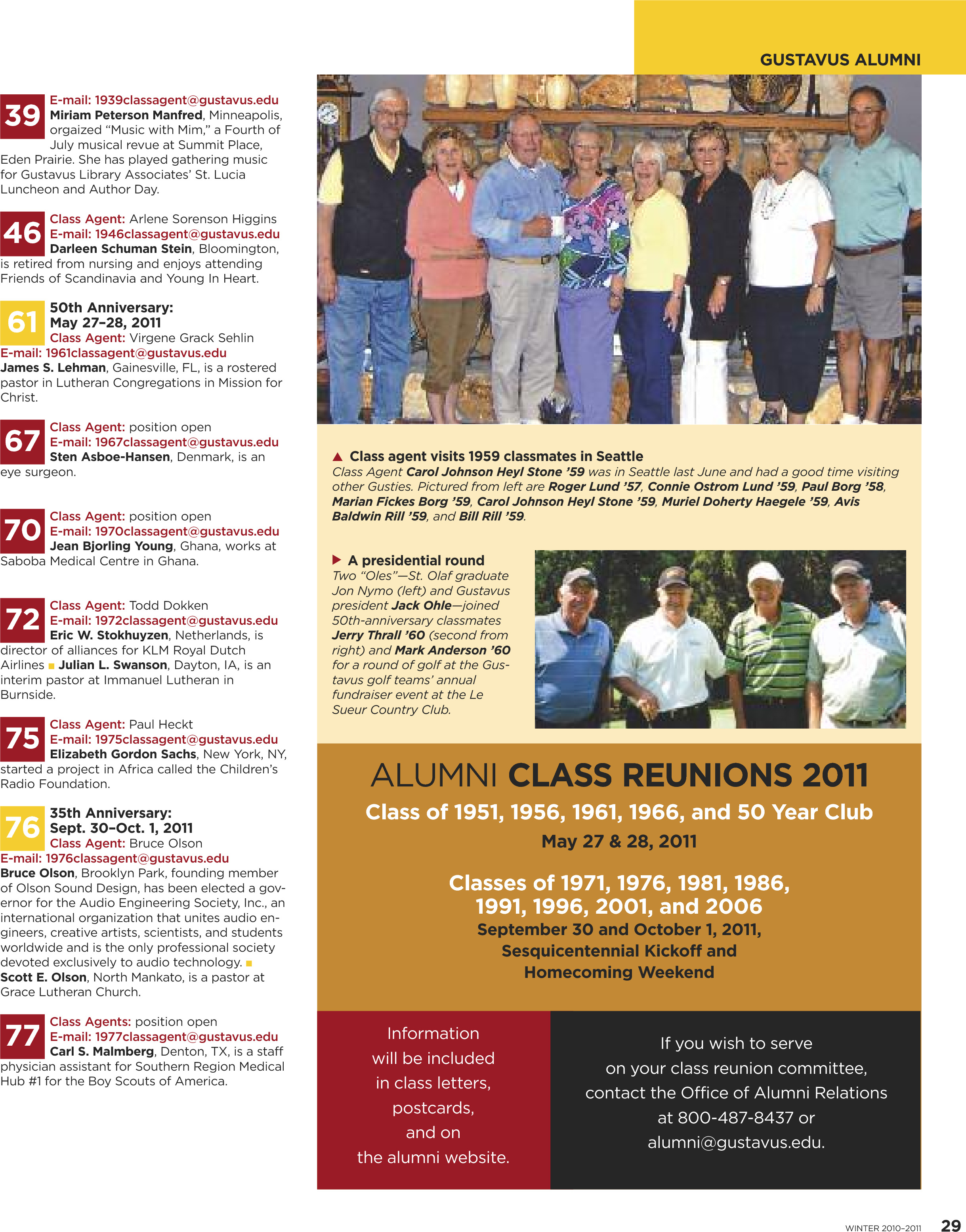 quarterly page