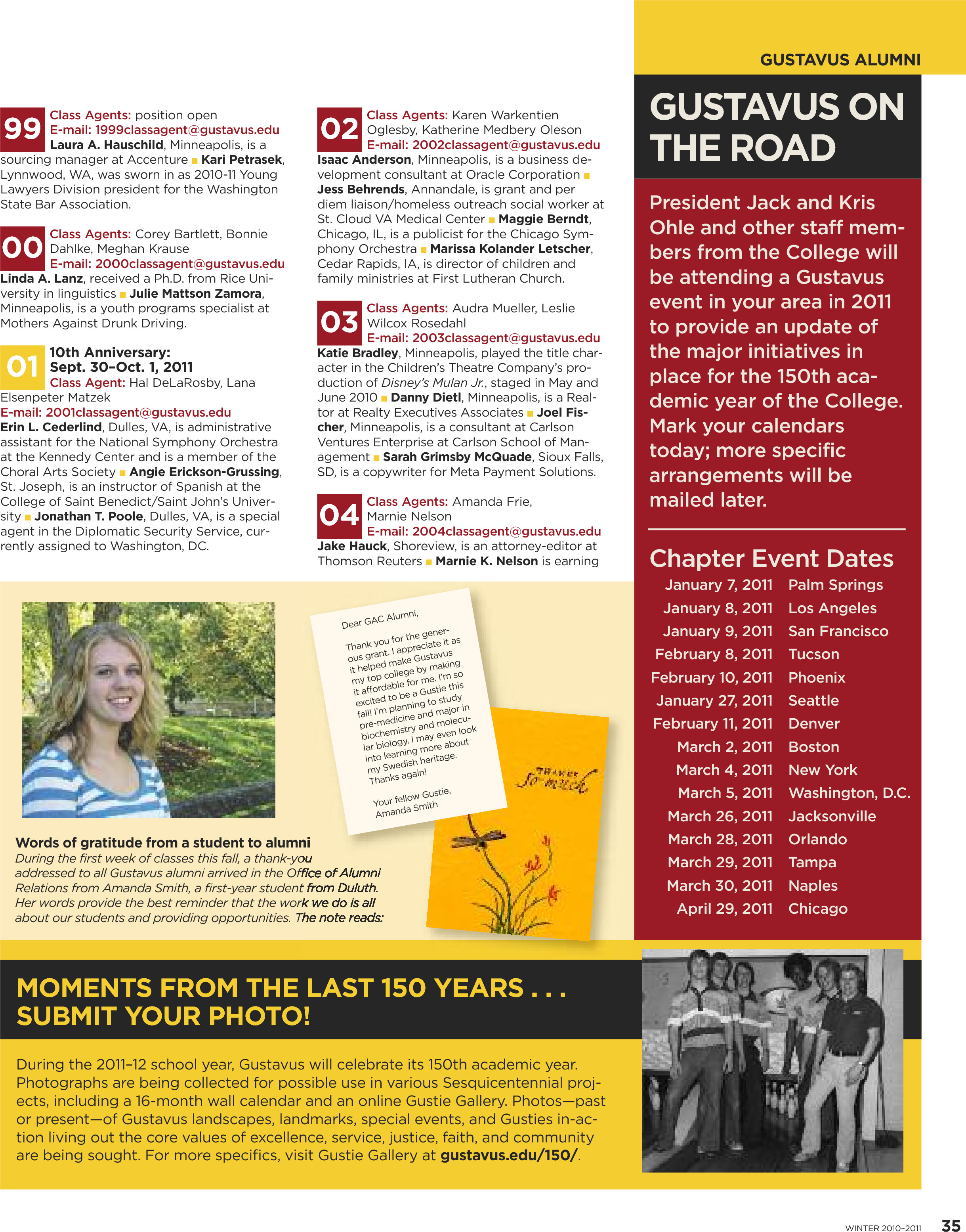 quarterly page